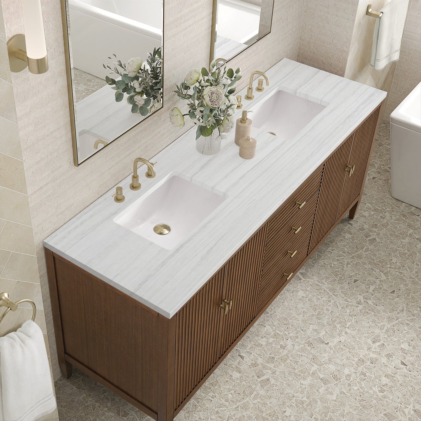 James Martin 72" Myrrin Double Vanity