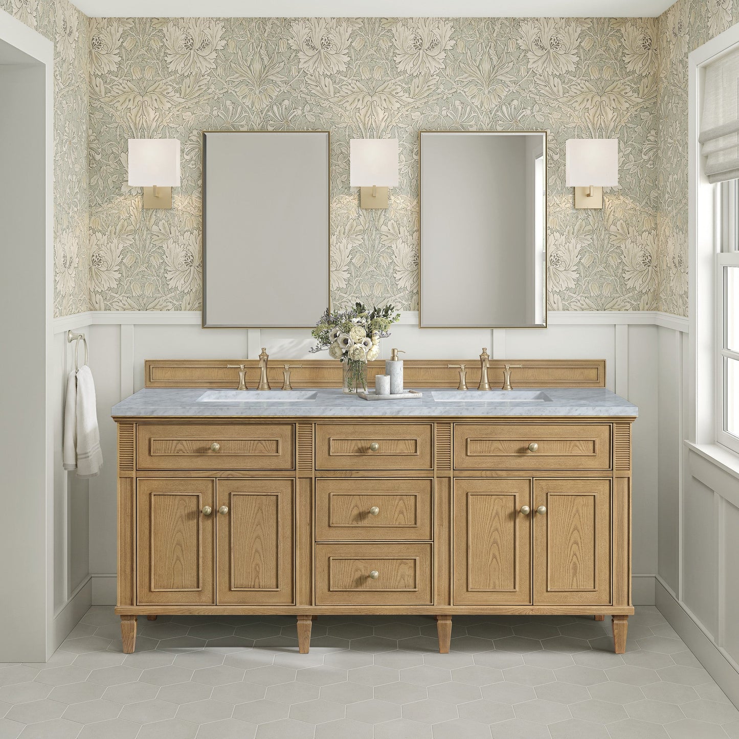 James Martin 72" Lorelai Double Vanity