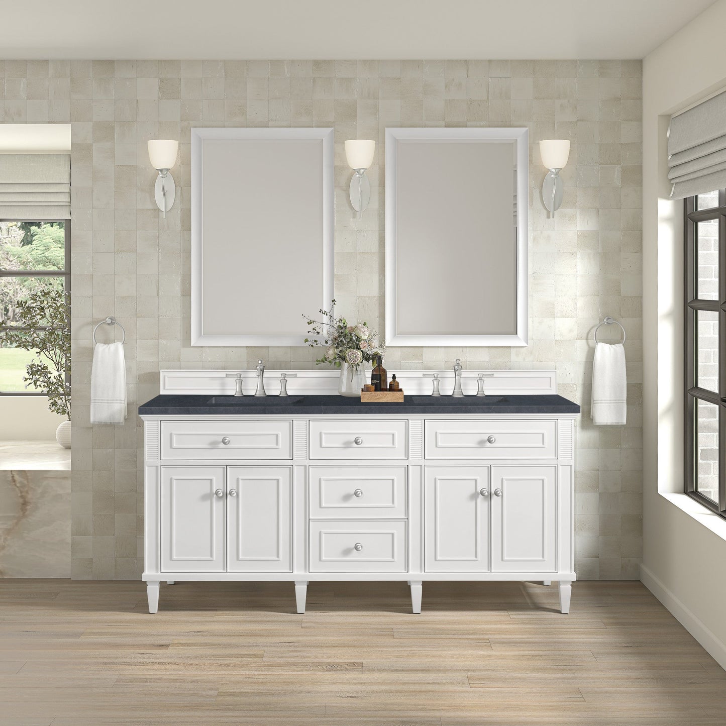 James Martin 72" Lorelai Double Vanity