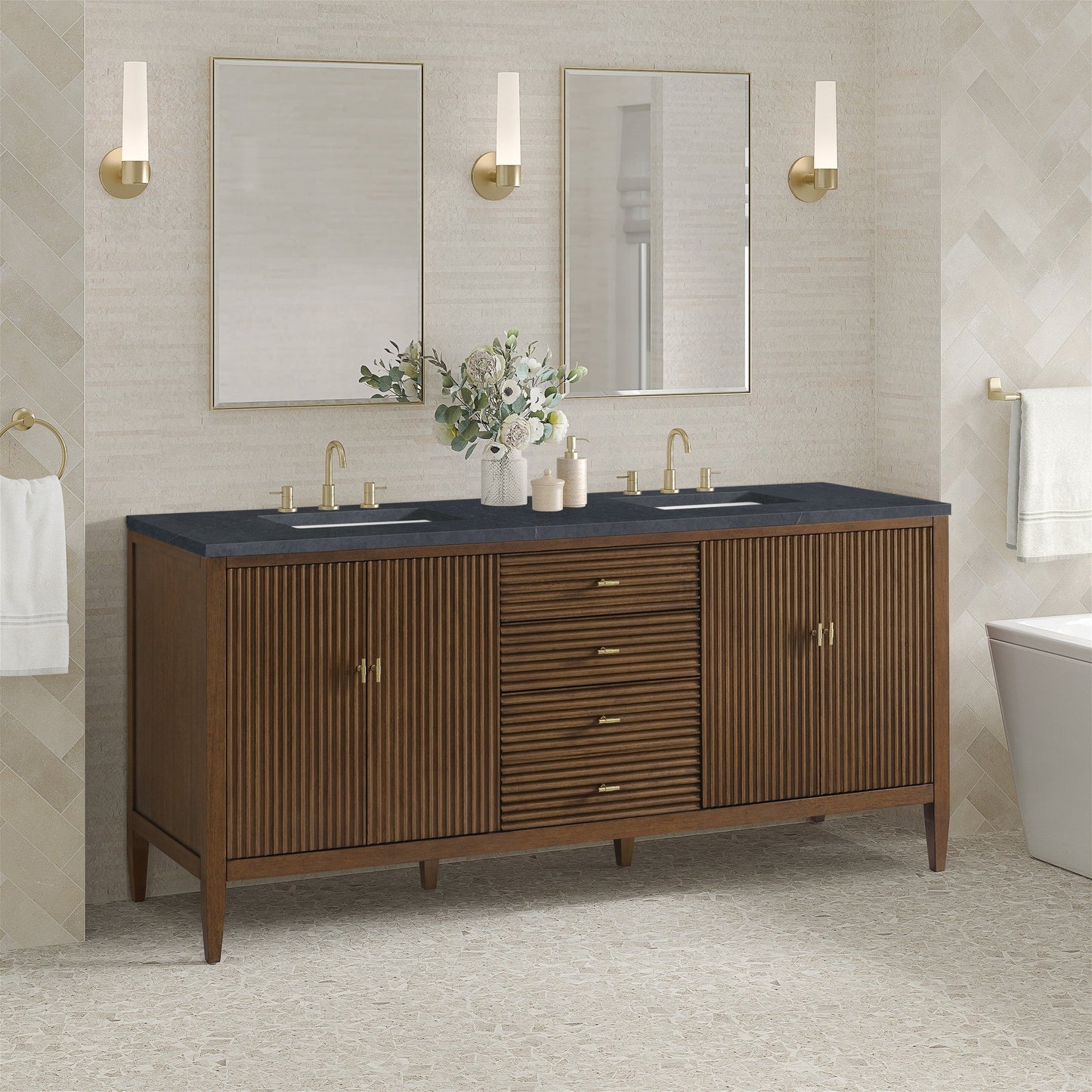 James Martin 72" Myrrin Double Vanity