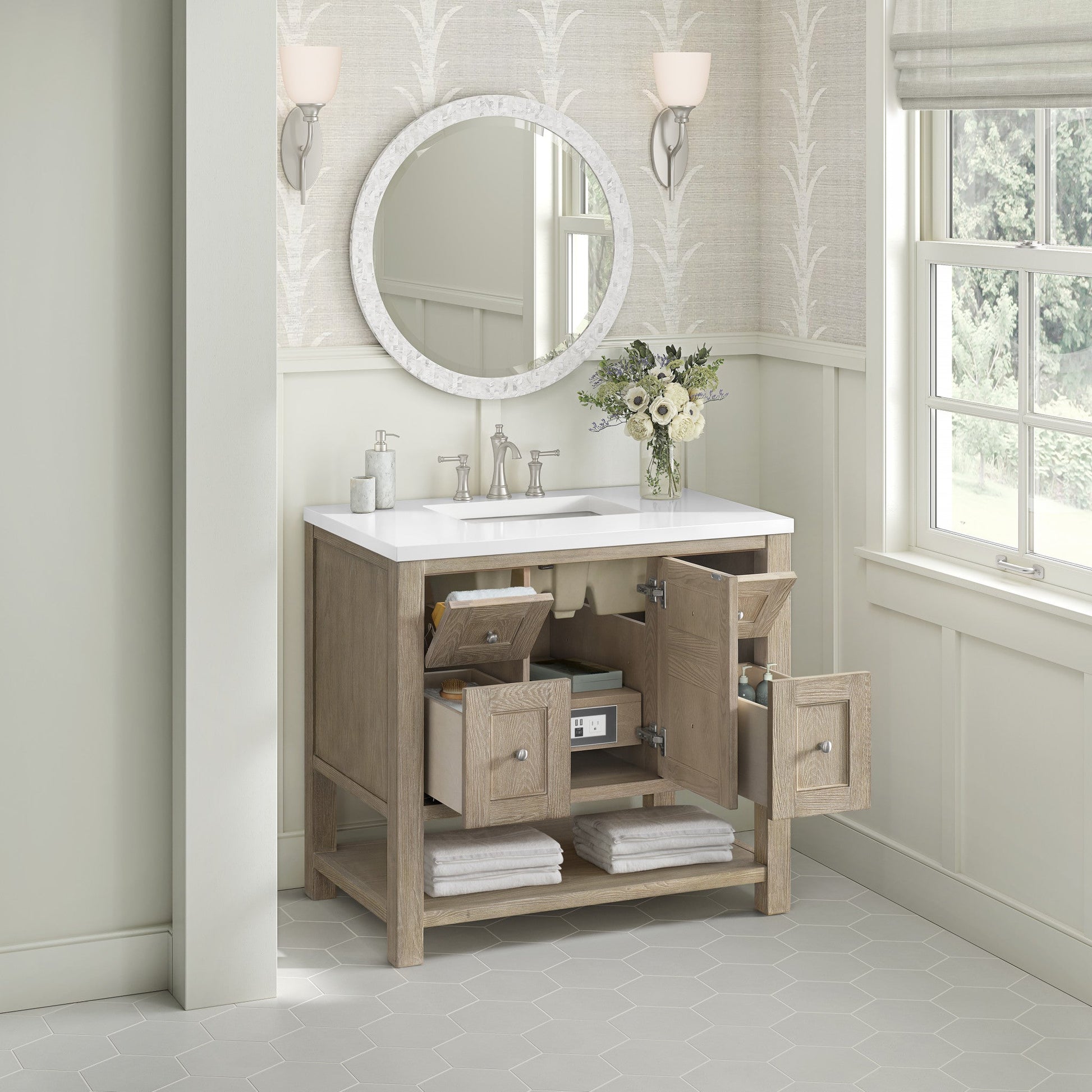 James Martin 36" Breckenridge Single Vanity - Luxe Bathroom Vanities