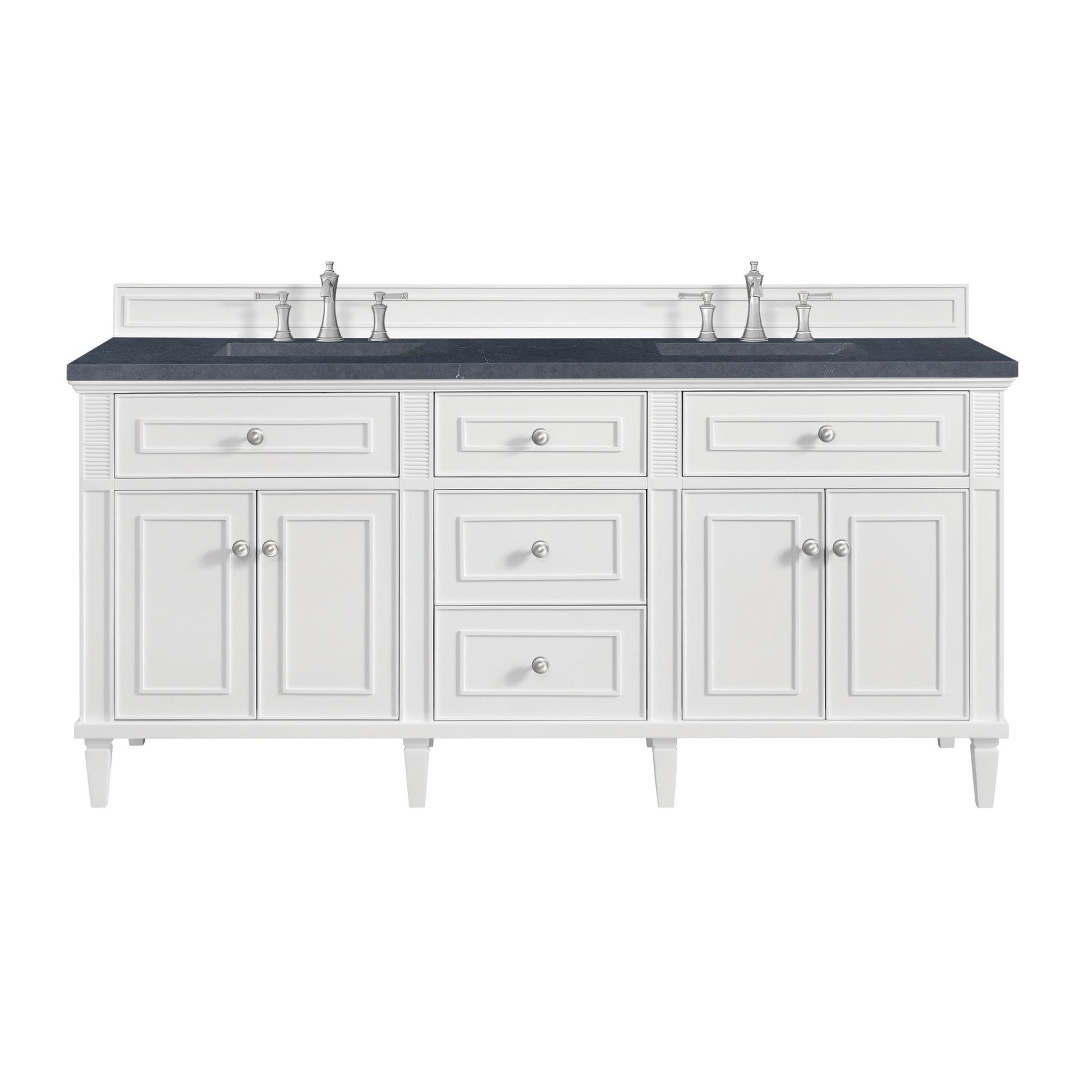 James Martin 72" Lorelai Double Vanity - Luxe Bathroom Vanities