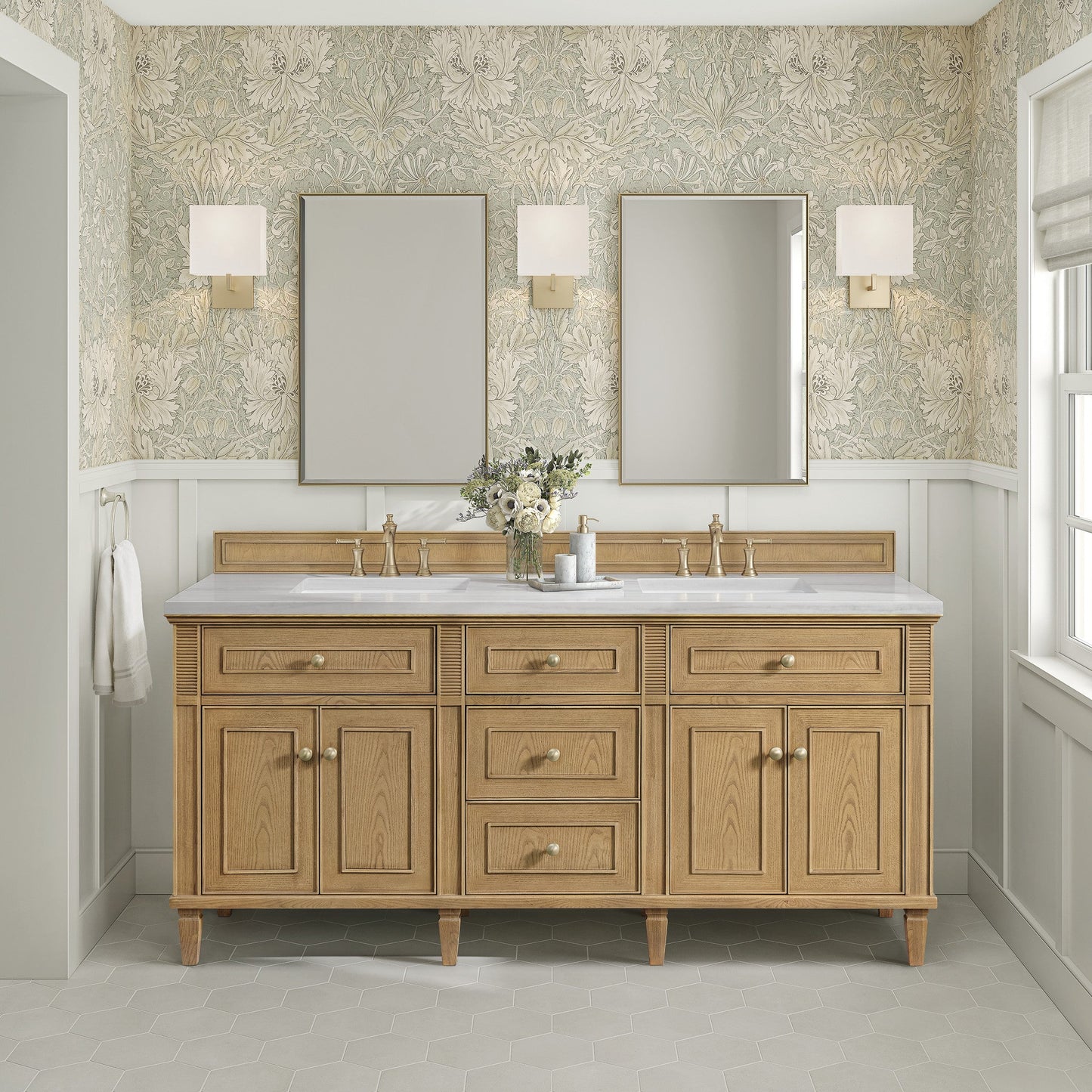 James Martin 72" Lorelai Double Vanity