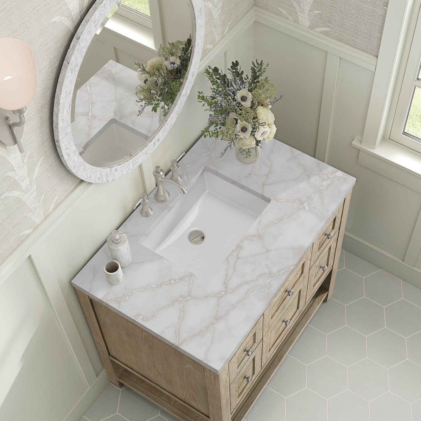 James Martin 36" Breckenridge Single Vanity - Luxe Bathroom Vanities
