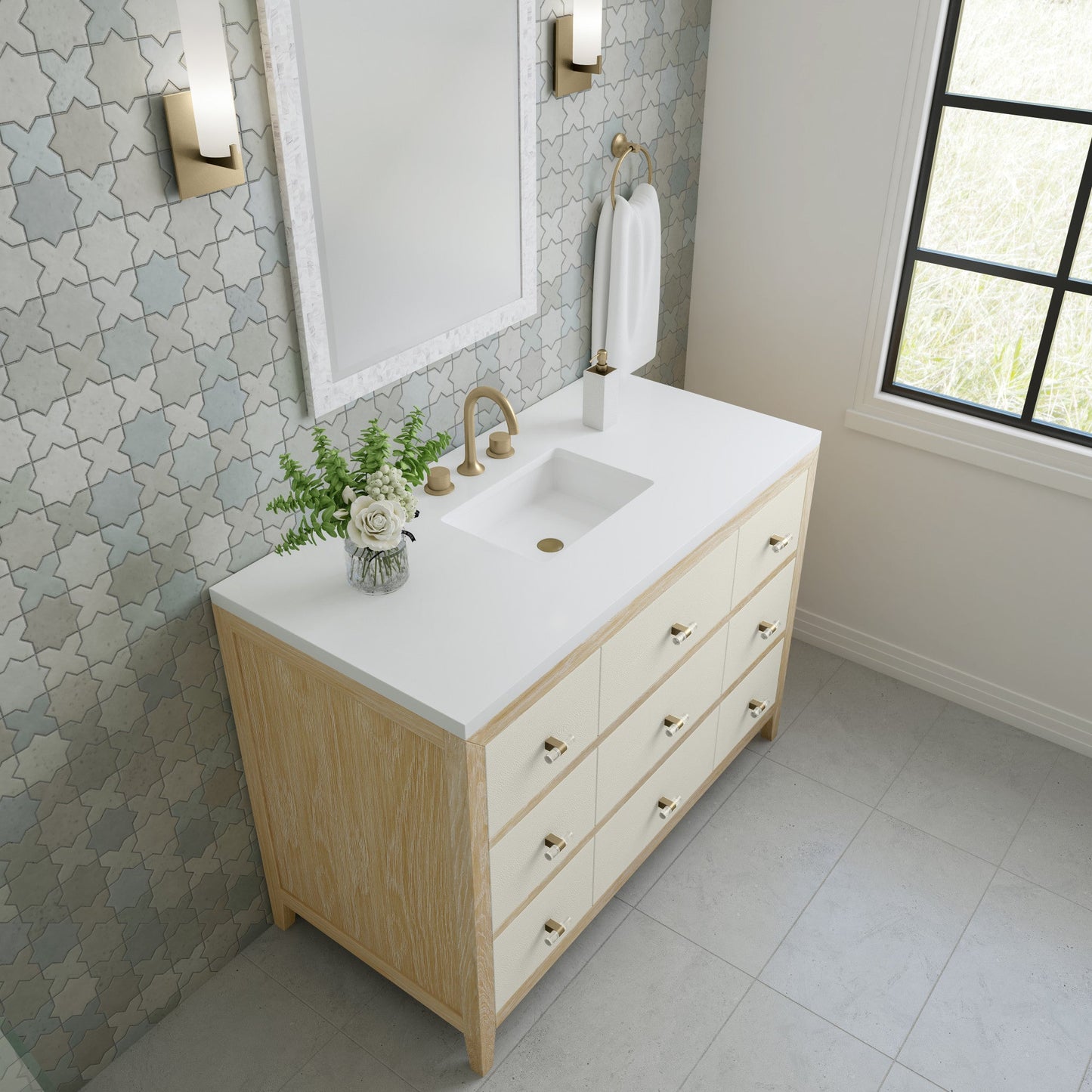 James Martin 48" Celeste Single Vanity - Luxe Bathroom Vanities
