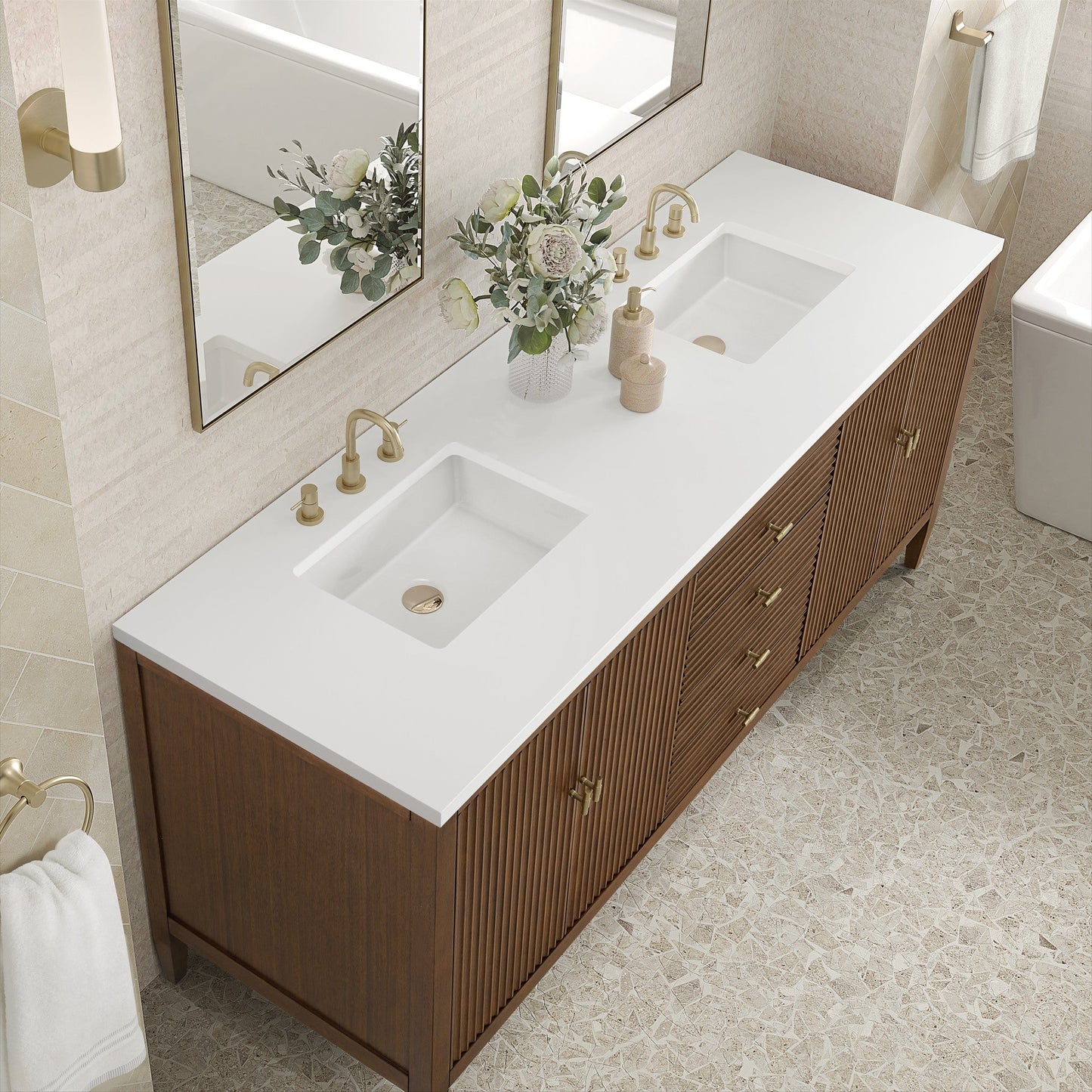 James Martin 72" Myrrin Double Vanity