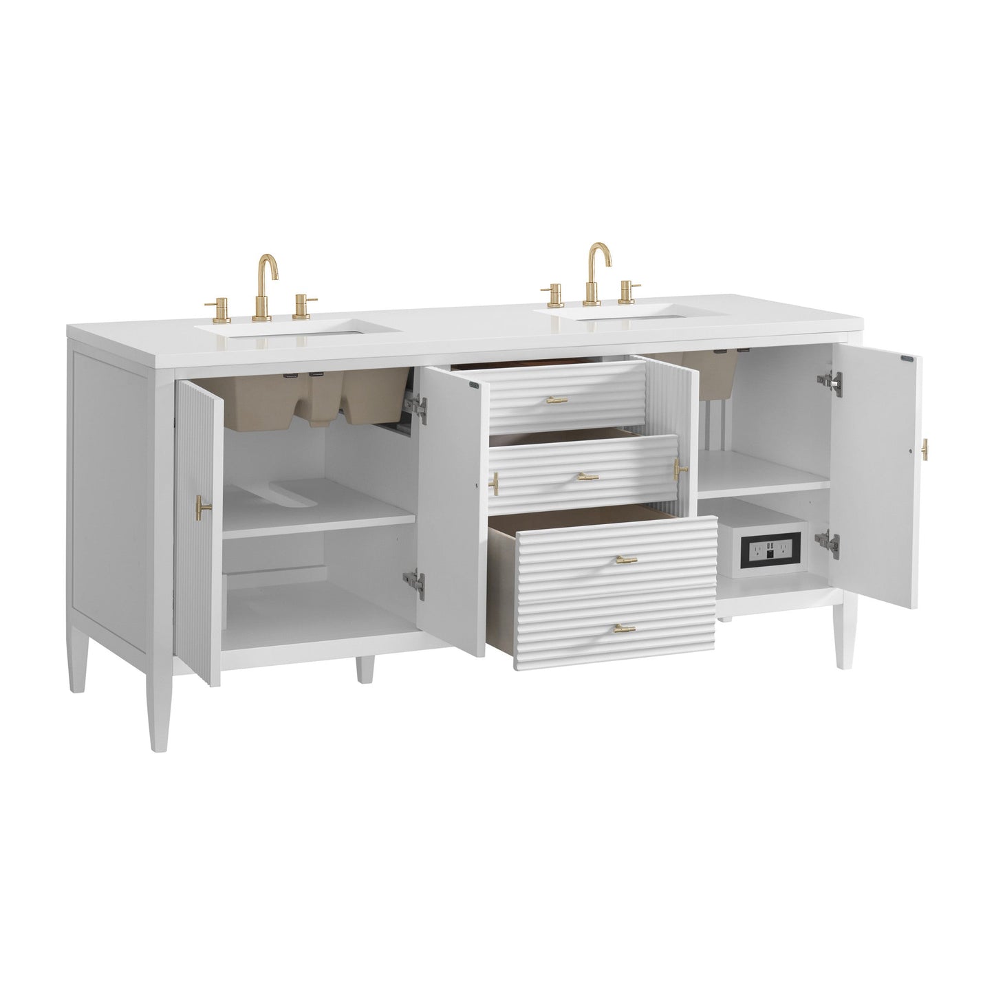 James Martin 72" Myrrin Double Vanity