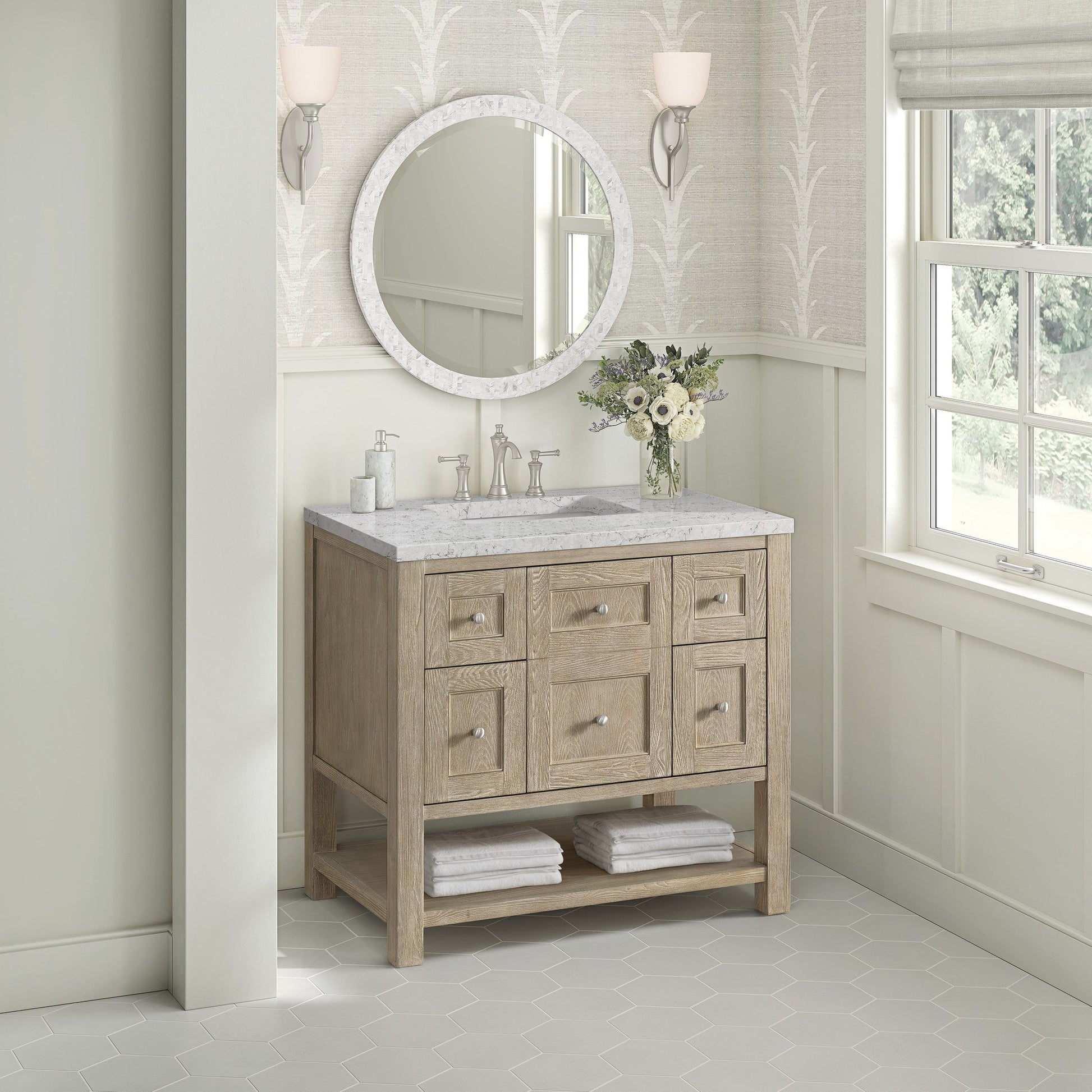 James Martin 36" Breckenridge Single Vanity - Luxe Bathroom Vanities