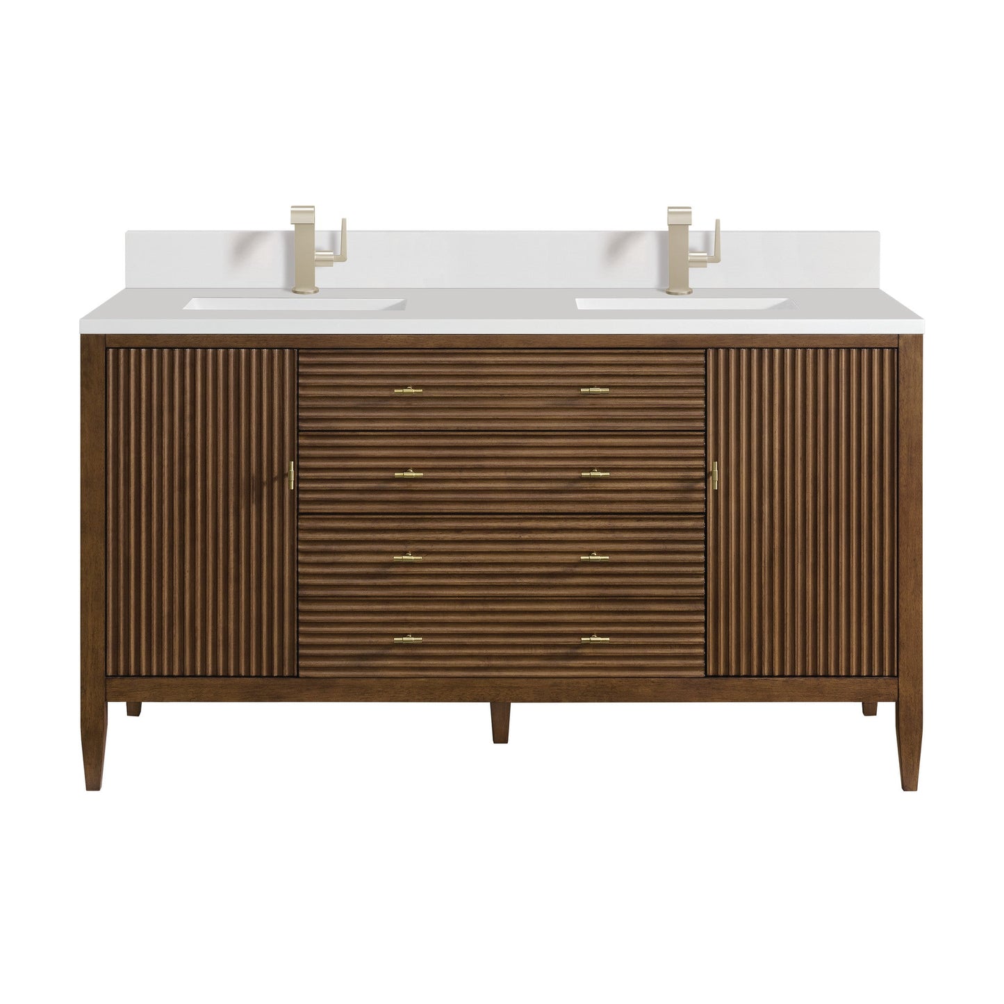 James Martin 60" Myrrin Double Vanity - Luxe Bathroom Vanities