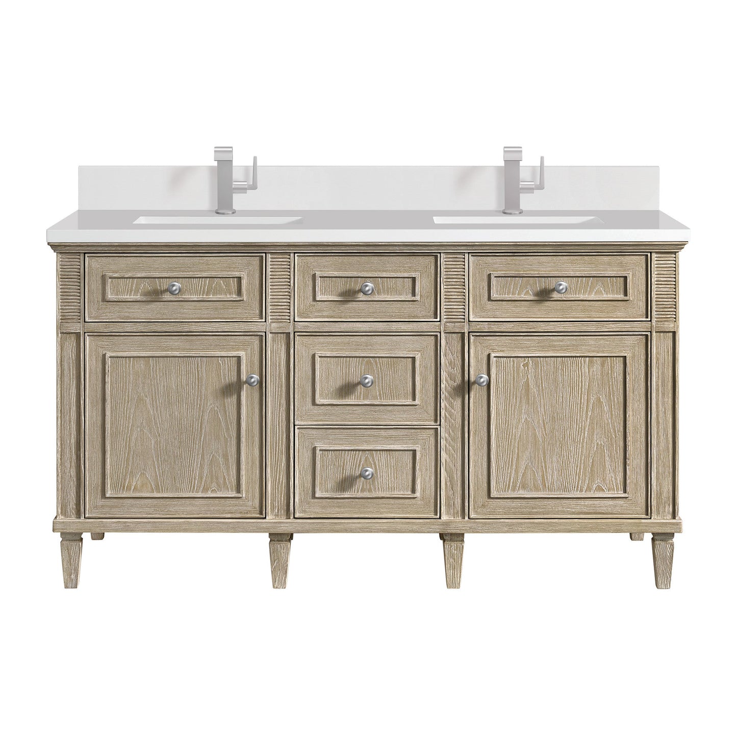 James Martin 60" Lorelai Double Vanity - Luxe Bathroom Vanities