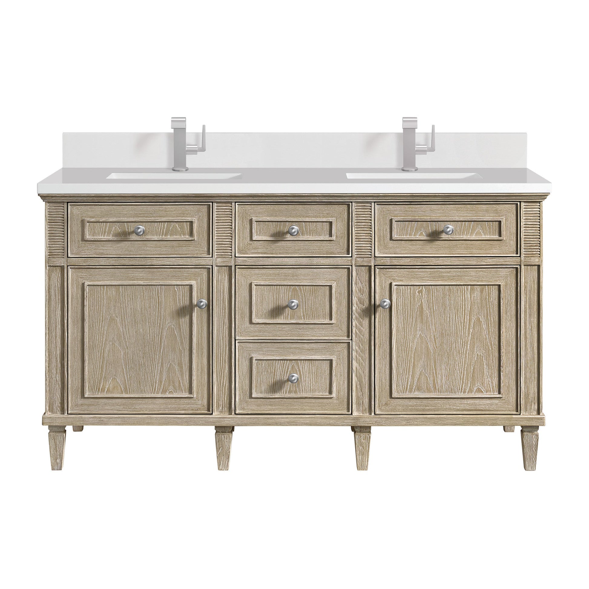 James Martin 60" Lorelai Double Vanity - Luxe Bathroom Vanities