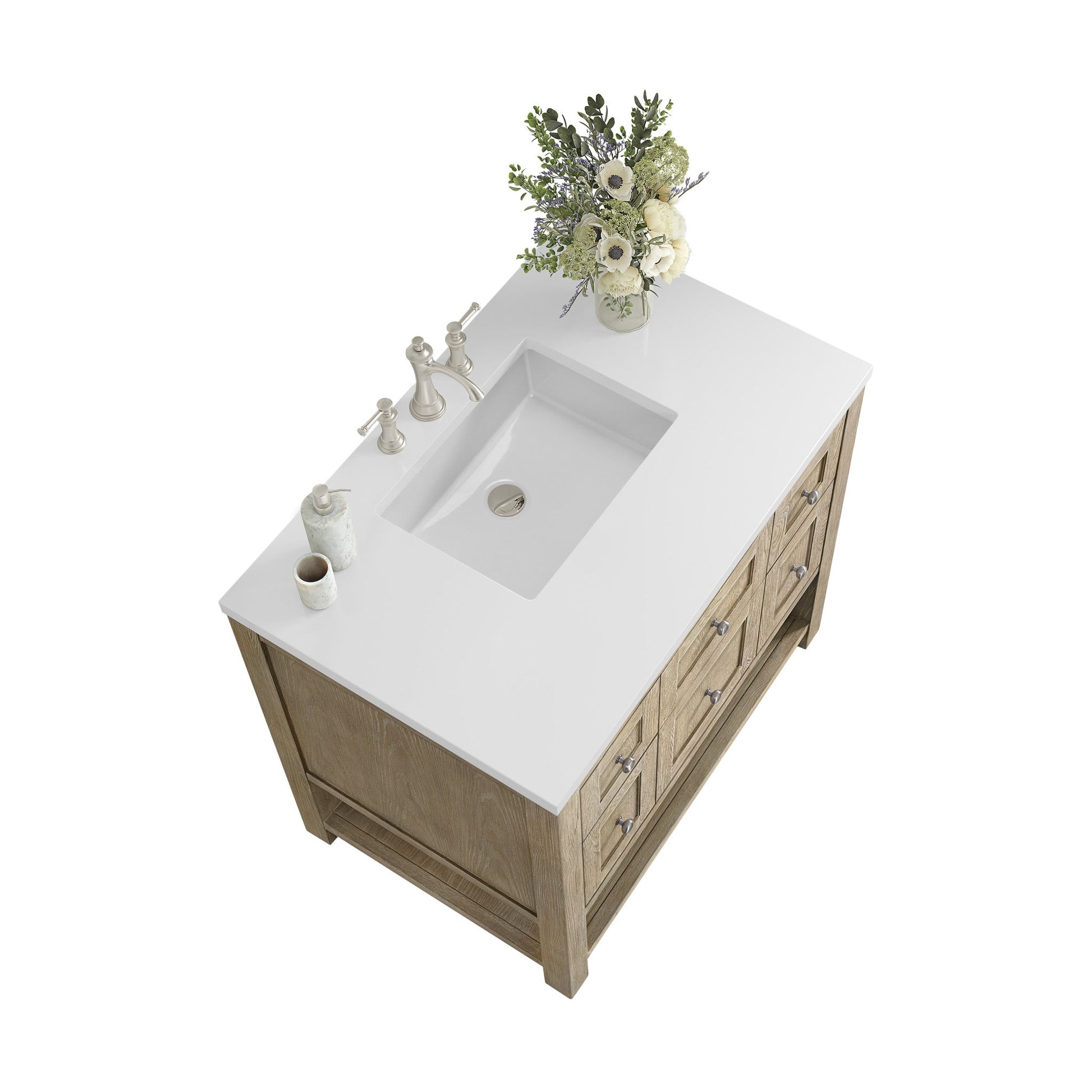 James Martin 36" Breckenridge Single Vanity - Luxe Bathroom Vanities