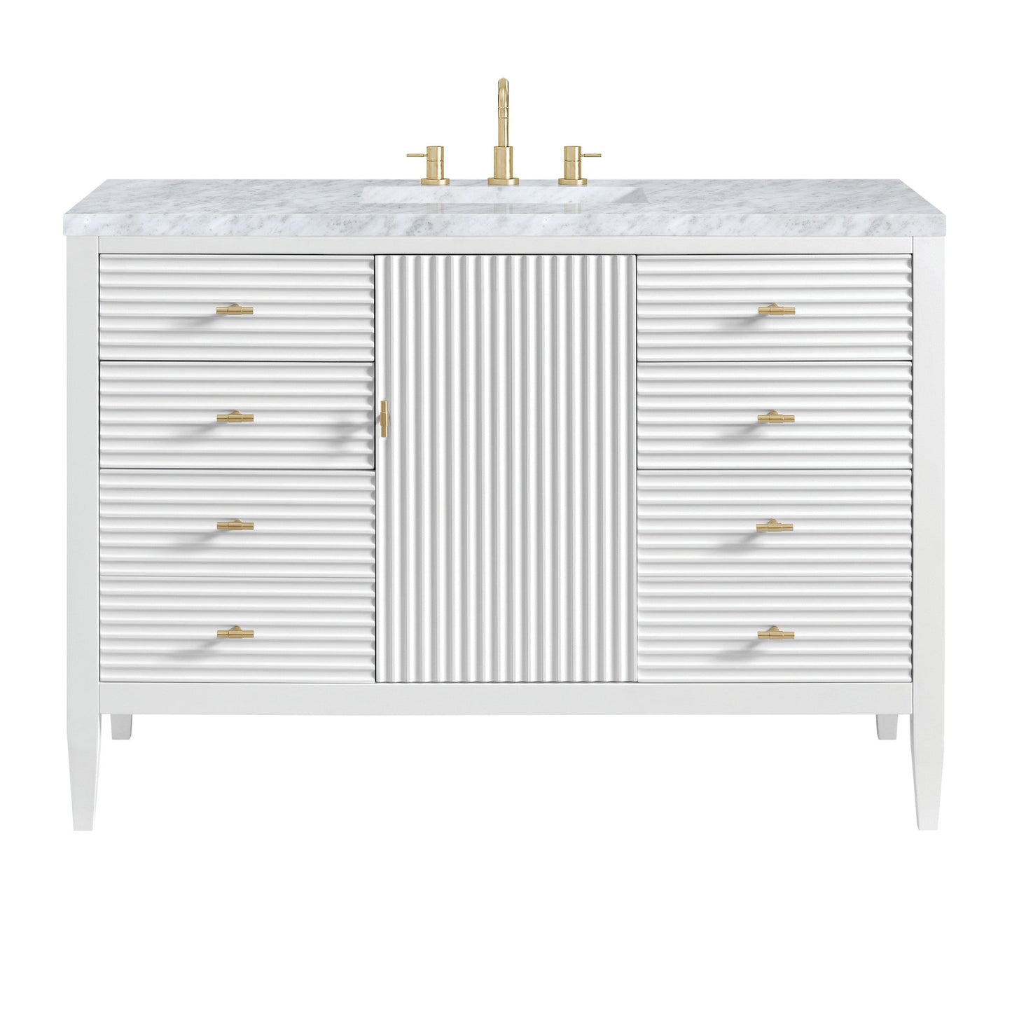James Martin 48" Myrrin Vanity, W/ 3CM Top