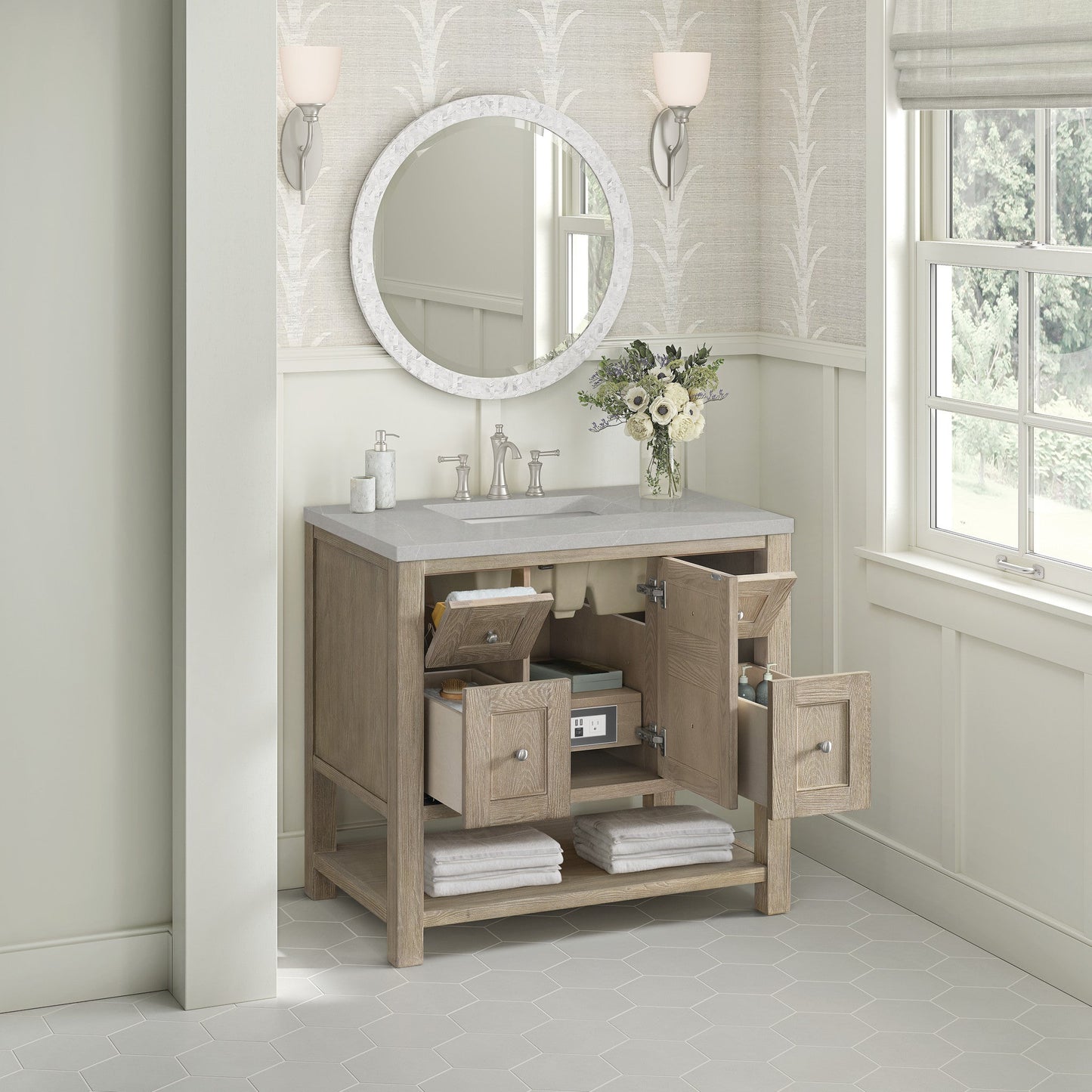 James Martin 36" Breckenridge Single Vanity - Luxe Bathroom Vanities