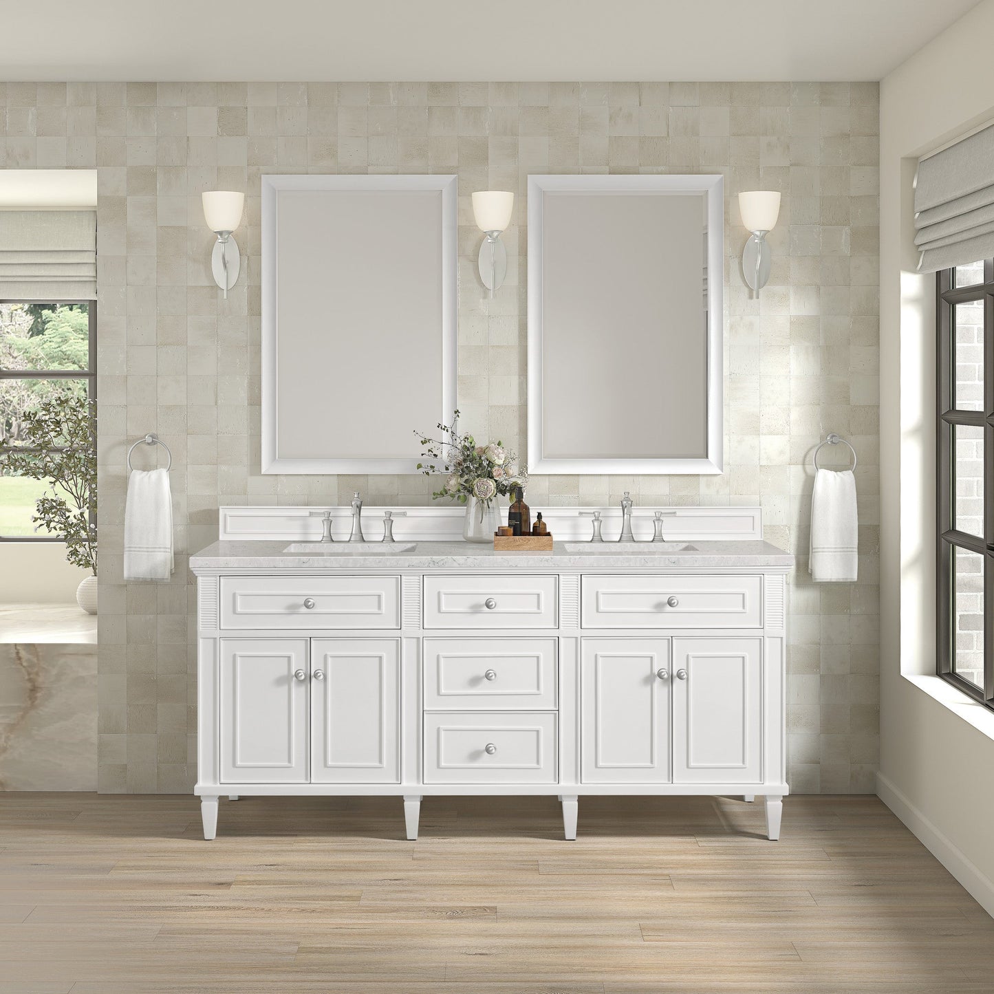 James Martin 72" Lorelai Double Vanity