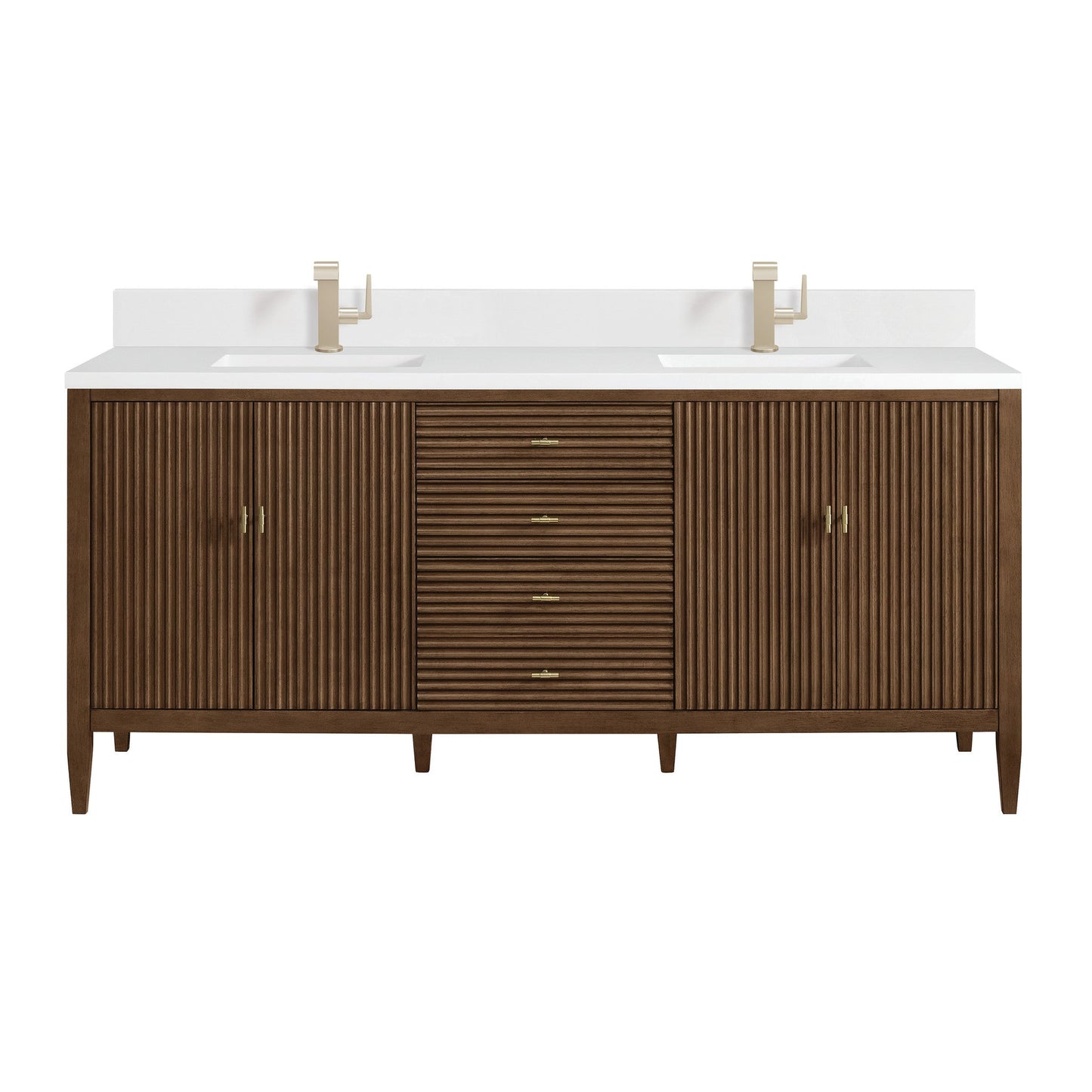 James Martin 72" Myrrin Double Vanity - Luxe Bathroom Vanities