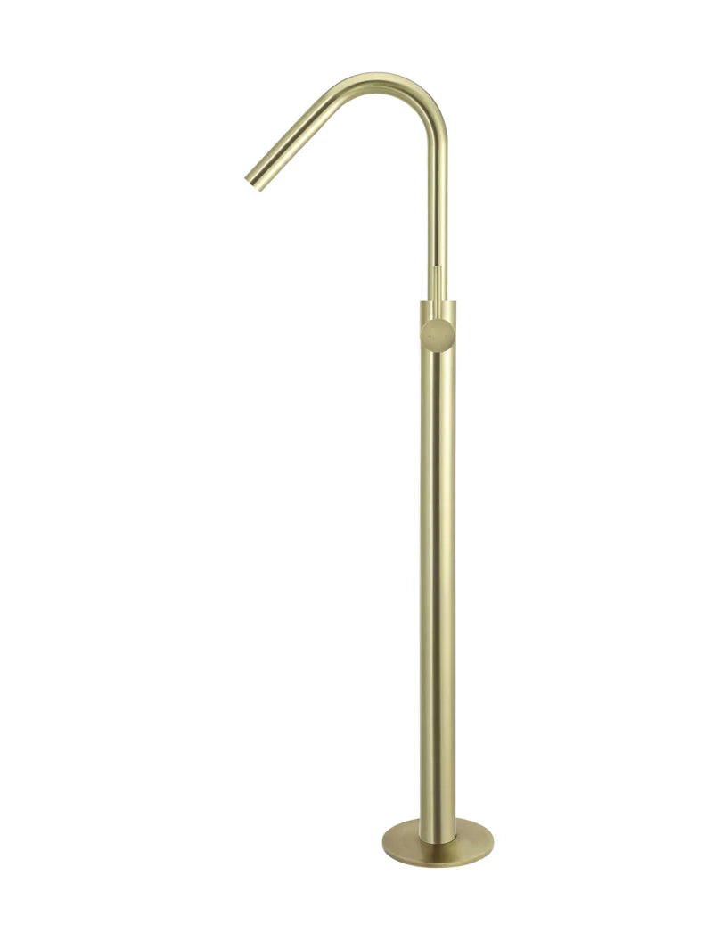 Meir Round Freestanding Bath Spout And Hand Shower