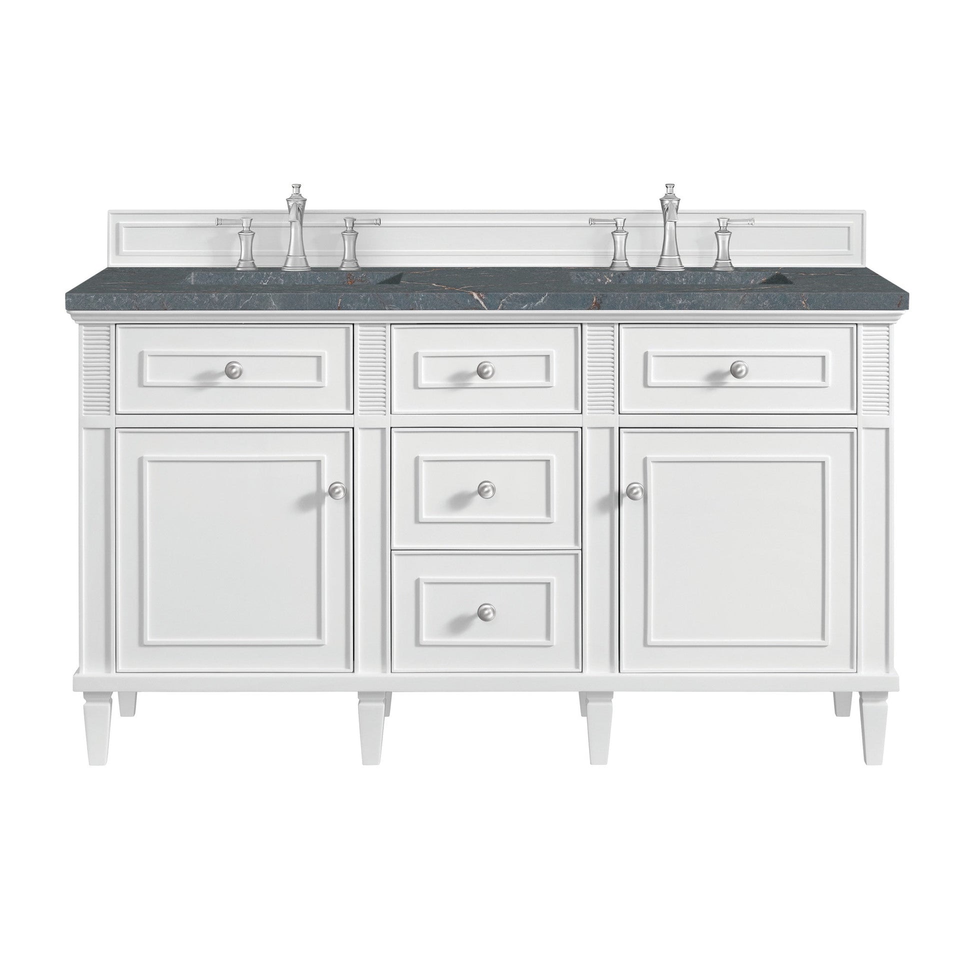 James Martin 60" Lorelai Double Vanity - Luxe Bathroom Vanities