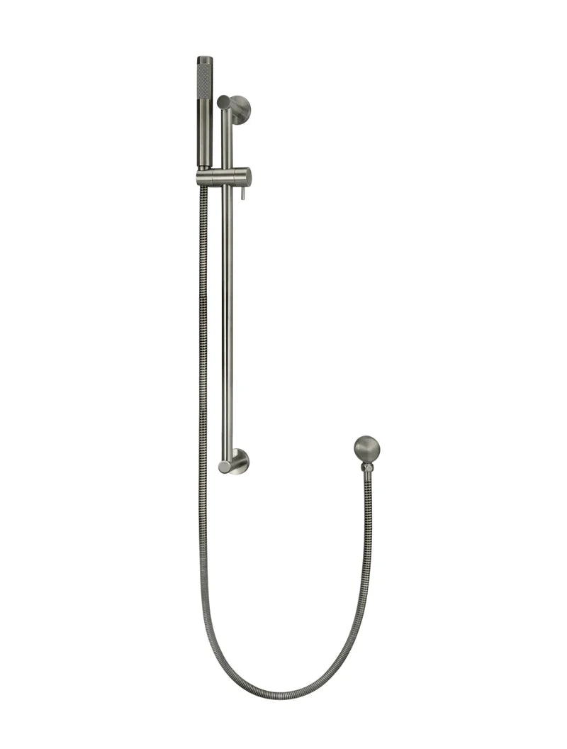 Meir Round Hand Shower On Rail Column
