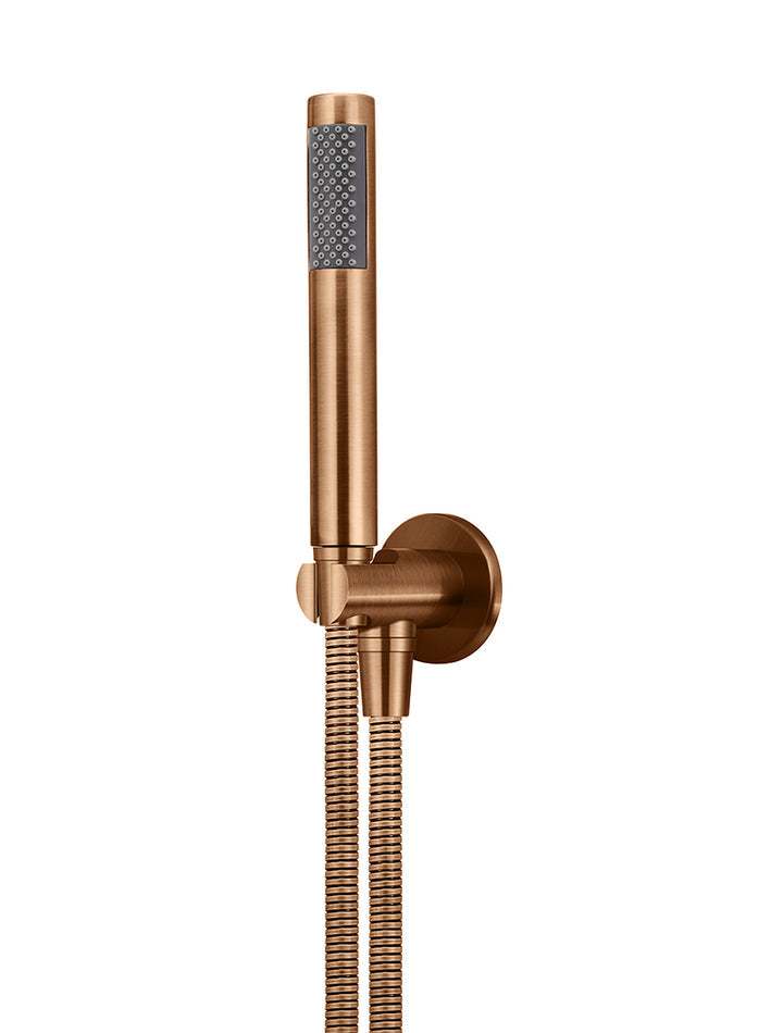 Meir Round Hand Shower On Fixed Bracket