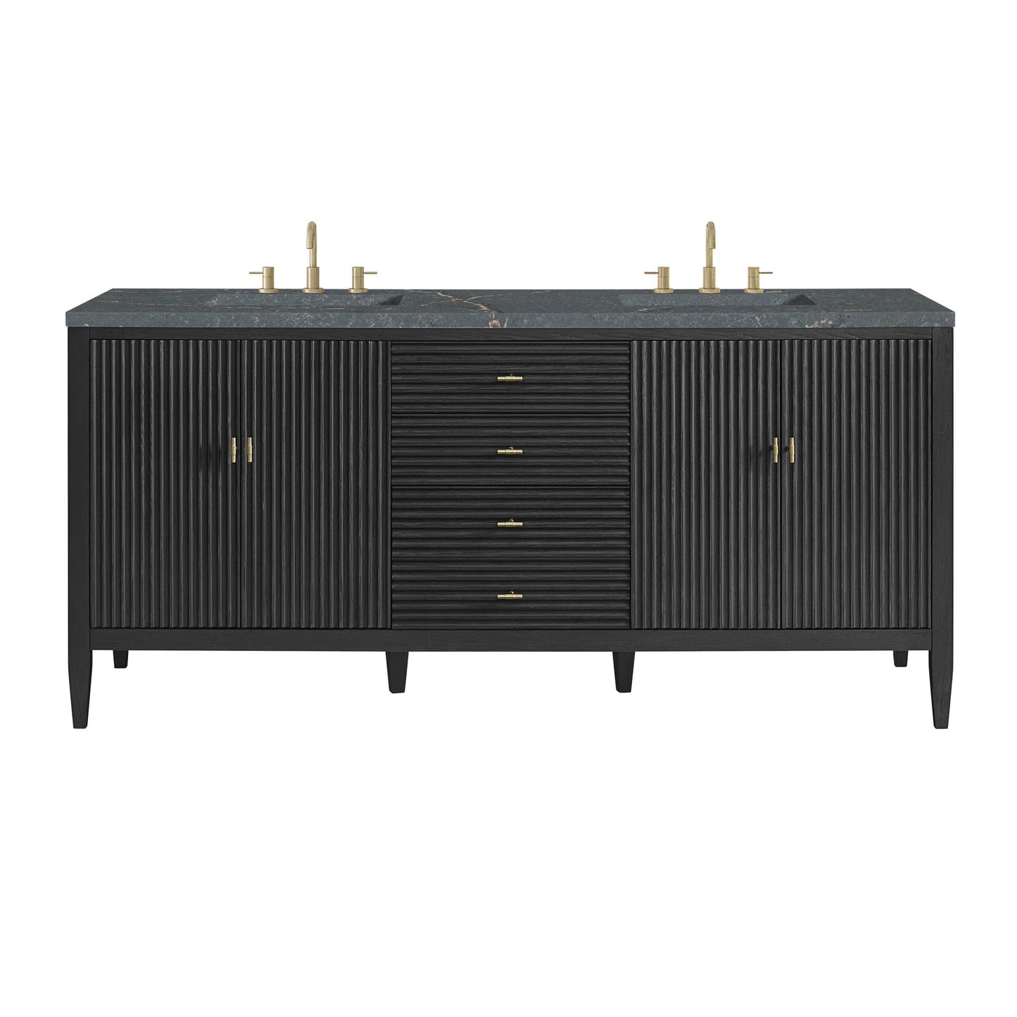 James Martin 72" Myrrin Double Vanity - Luxe Bathroom Vanities