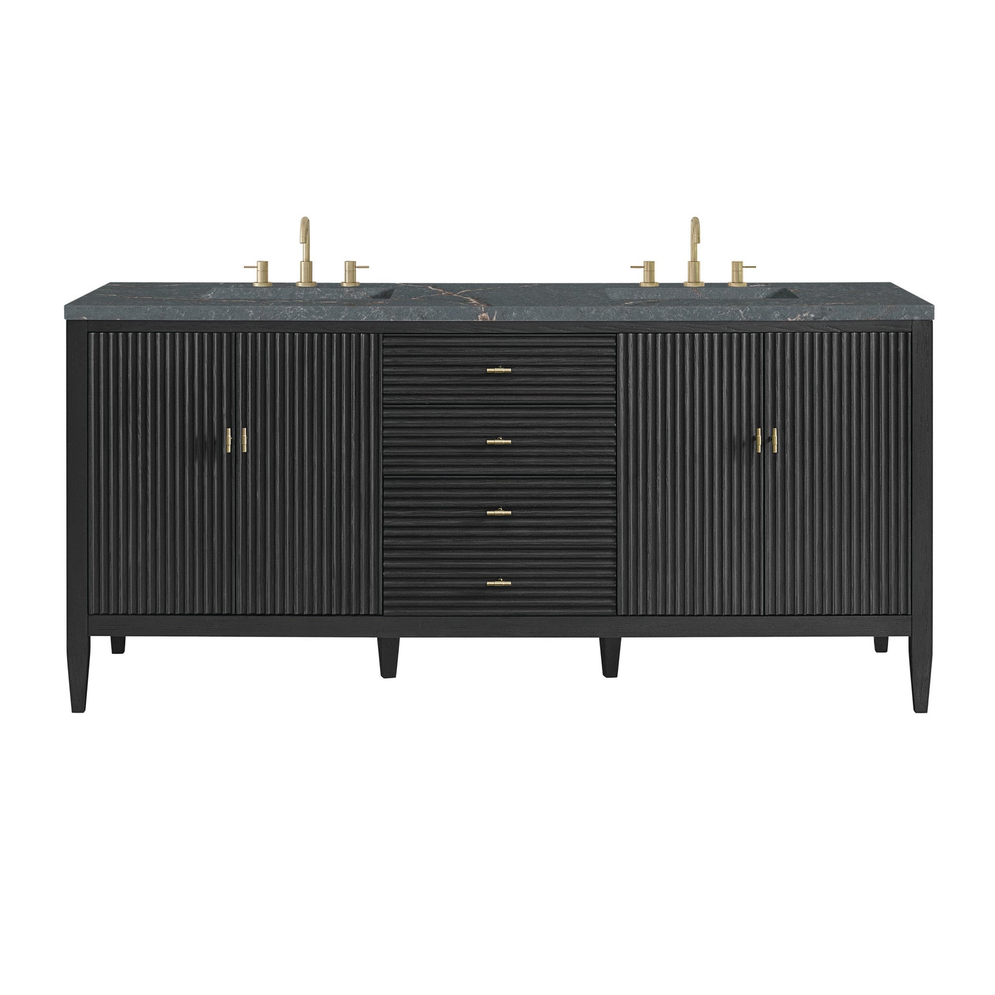 James Martin 72" Myrrin Double Vanity - Luxe Bathroom Vanities