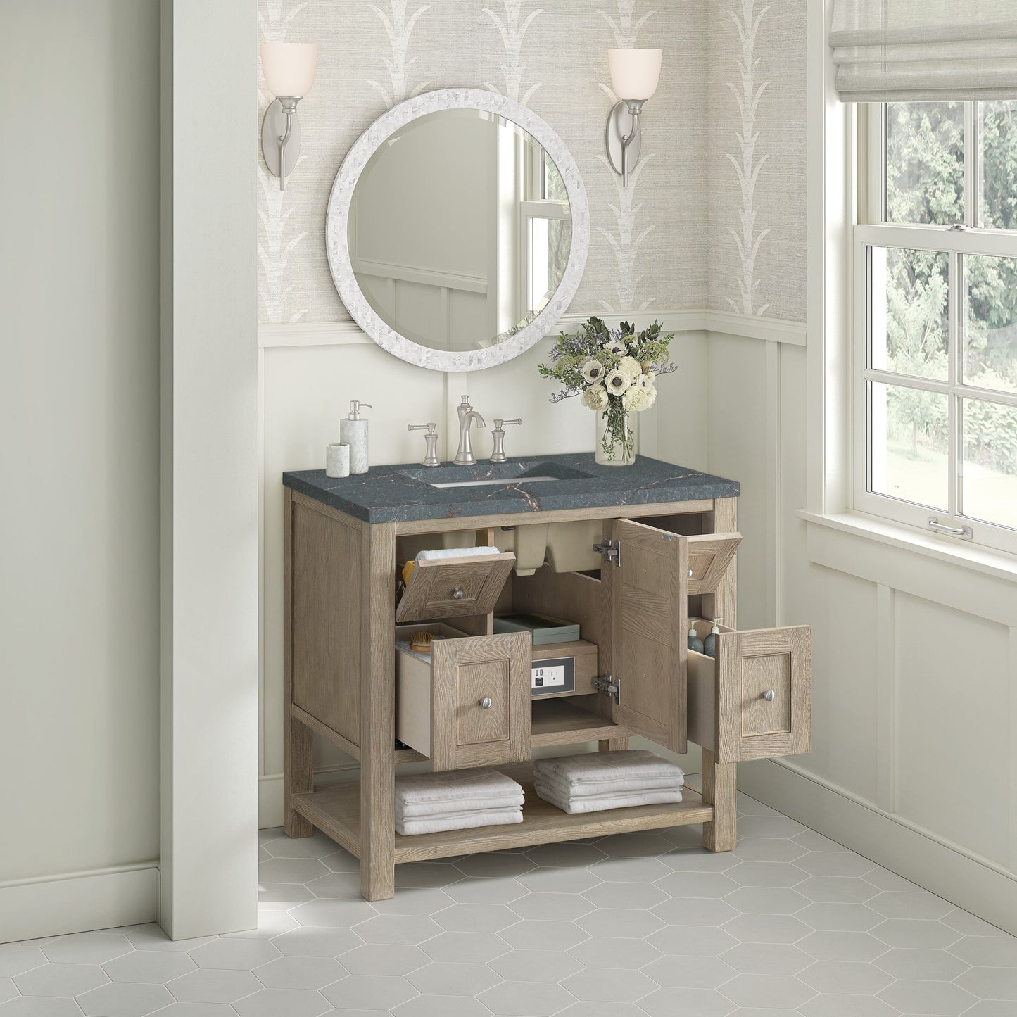 James Martin 36" Breckenridge Single Vanity - Luxe Bathroom Vanities