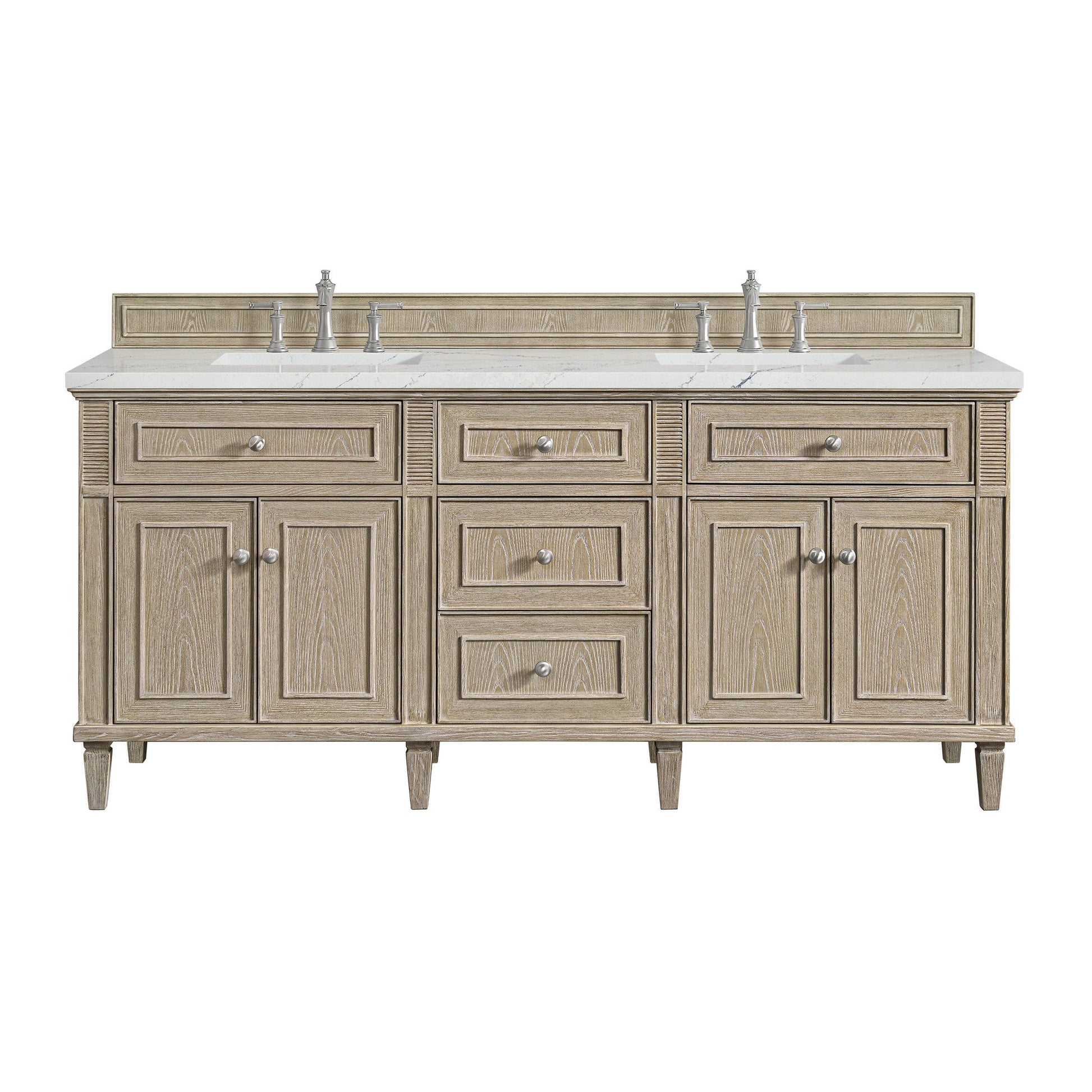 James Martin 72" Lorelai Double Vanity - Luxe Bathroom Vanities
