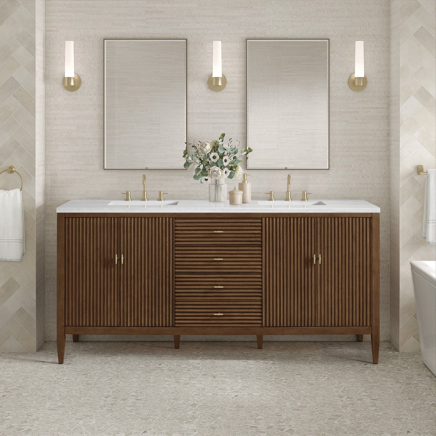 James Martin 72" Myrrin Double Vanity
