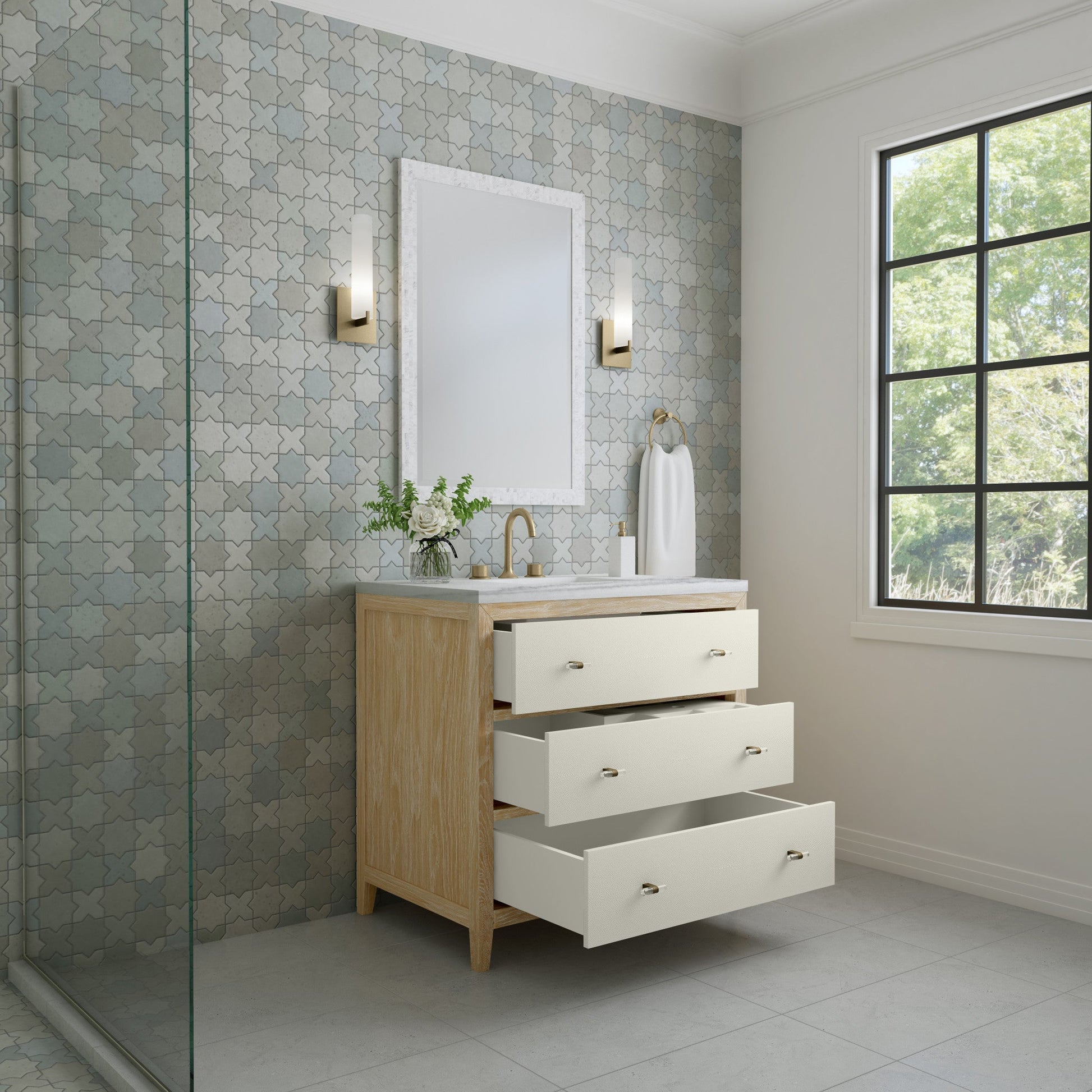James Martin 36" Celeste Single Vanity - Luxe Bathroom Vanities