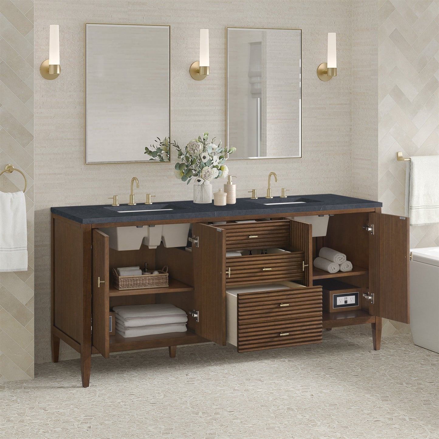 James Martin 72" Myrrin Double Vanity