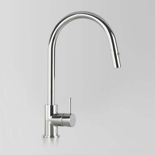 Astra Walker Icon Sink Mixer with swivel spout & pull-out spray - a69.08.v8