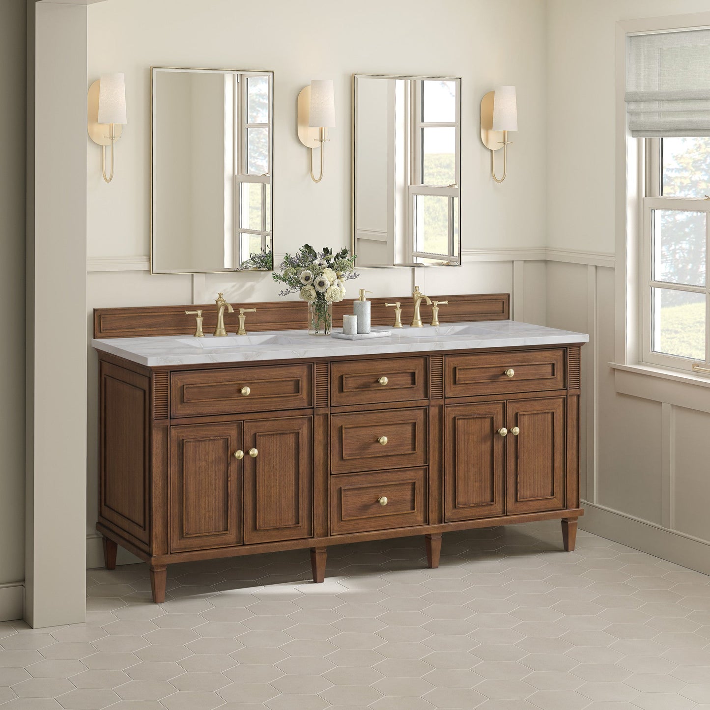 James Martin 72" Lorelai Double Vanity