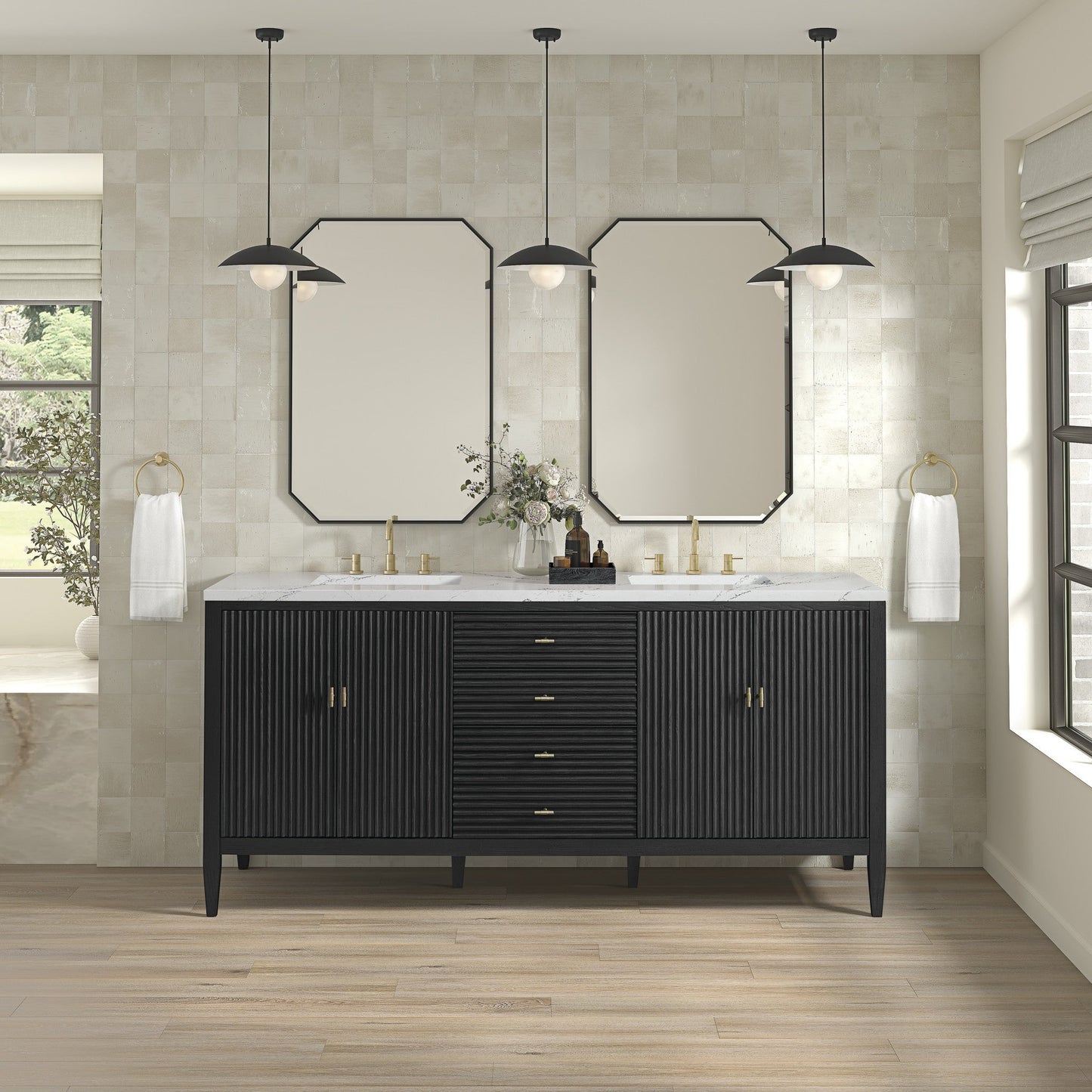 James Martin 72" Myrrin Double Vanity