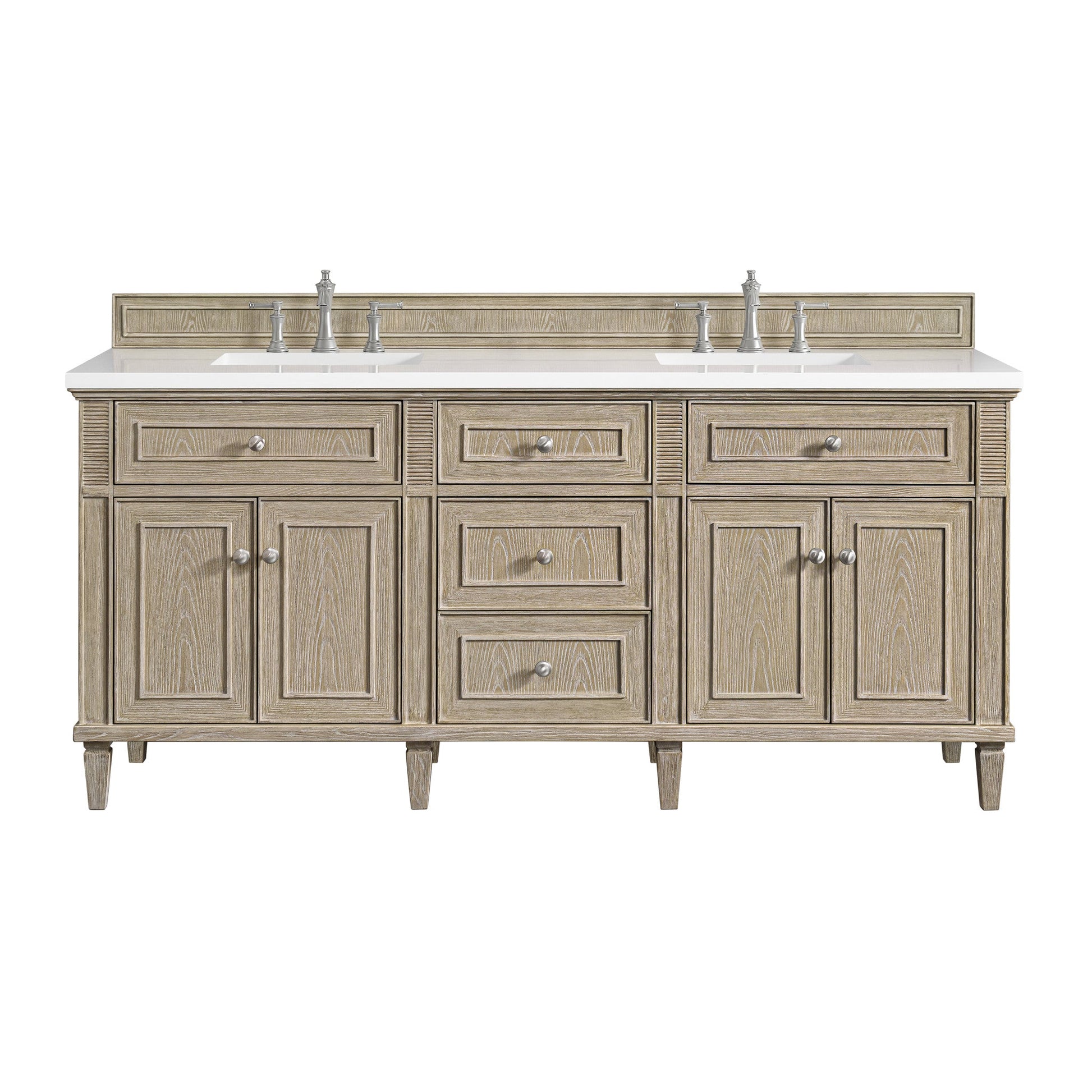 James Martin 72" Lorelai Double Vanity - Luxe Bathroom Vanities