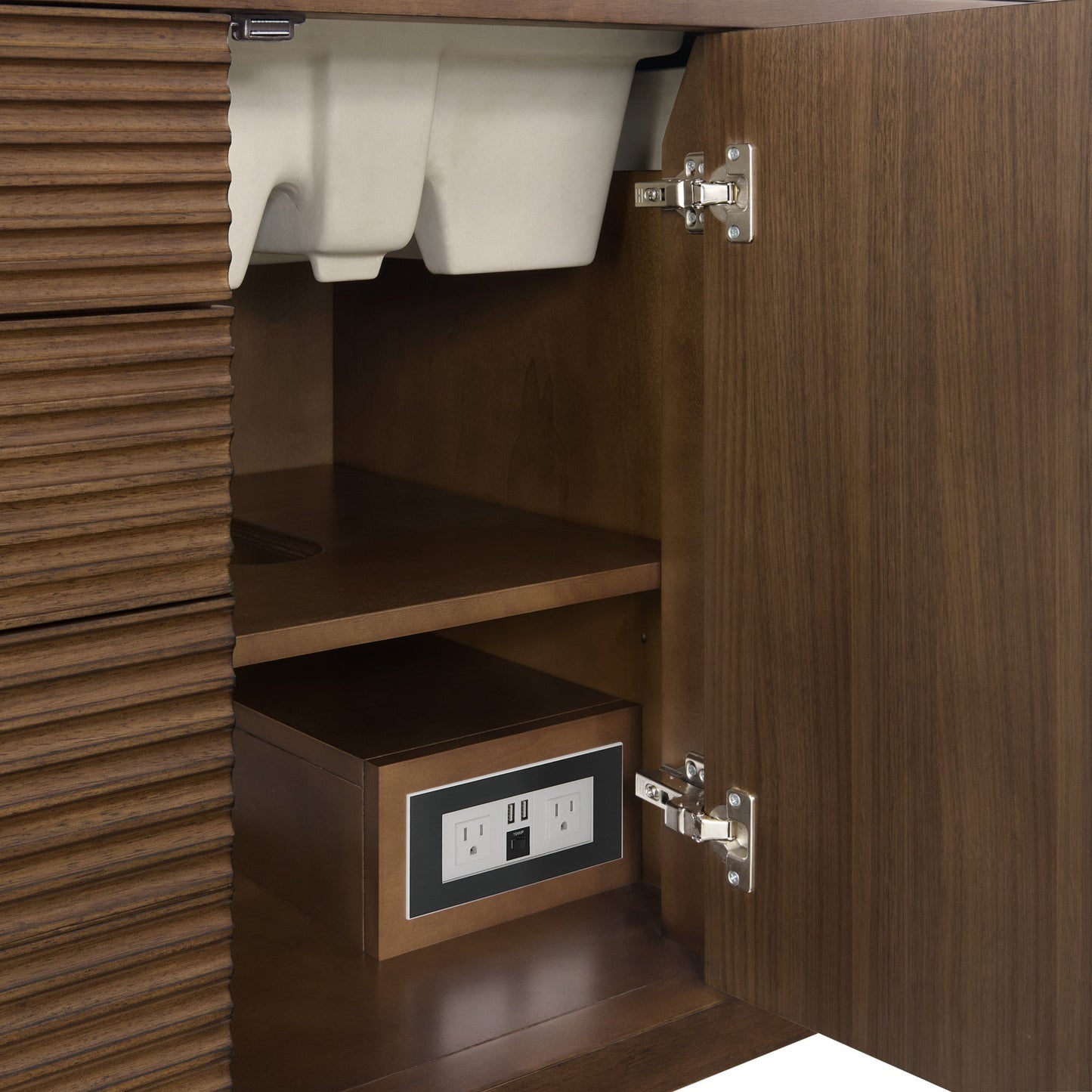 James Martin 48" Myrrin Vanity, W/ 3CM Top
