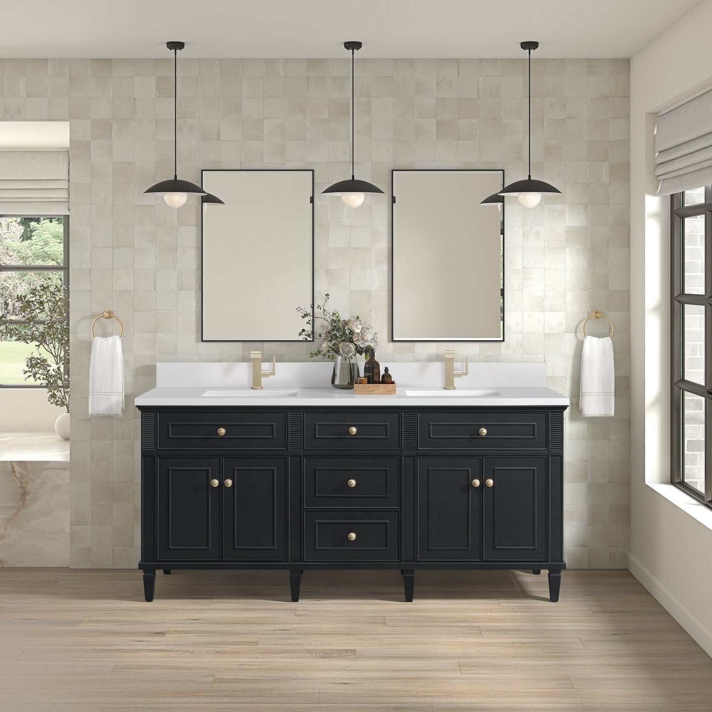 James Martin 72" Lorelai Double Vanity