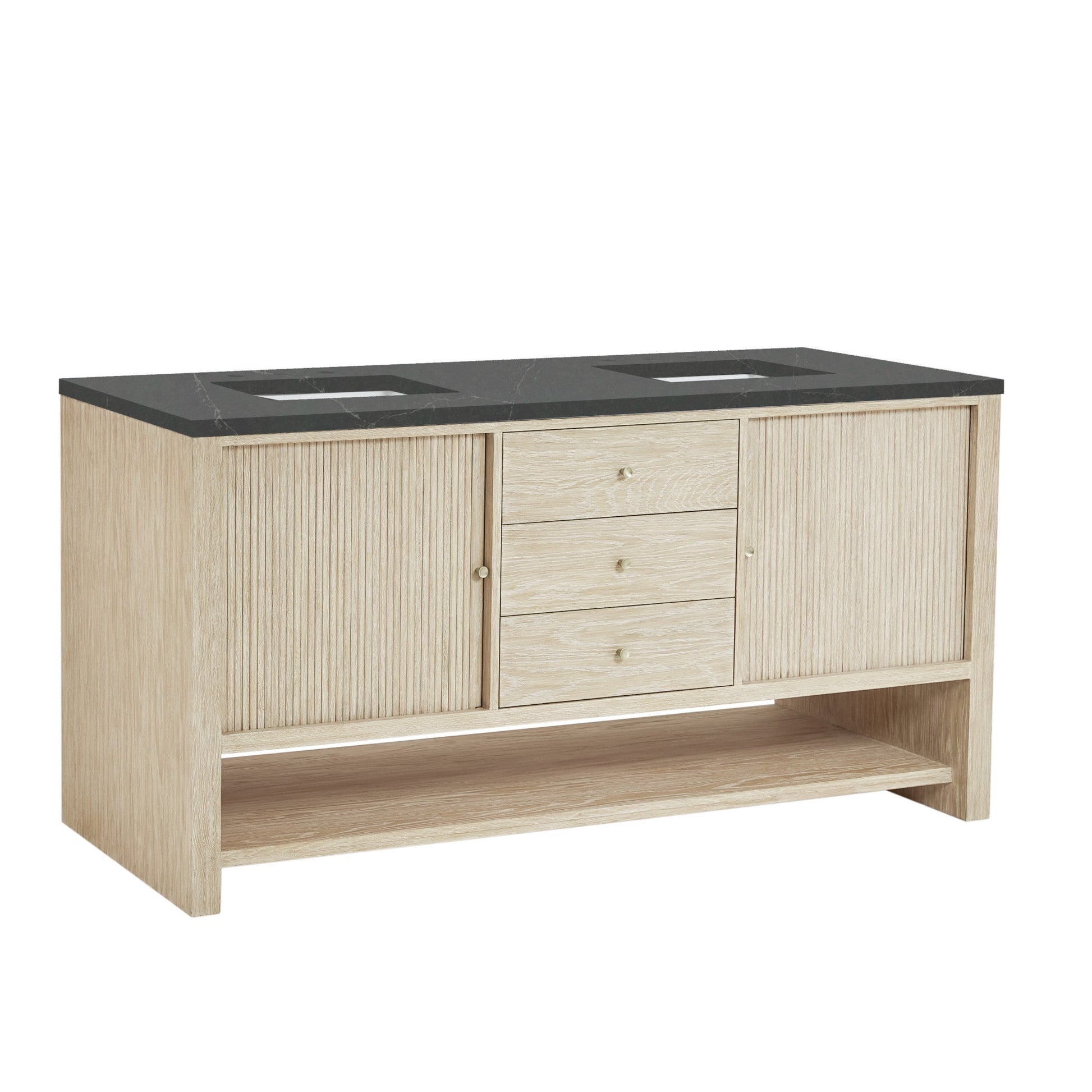 James Martin 72" Marigot Double Vanity - Luxe Bathroom Vanities