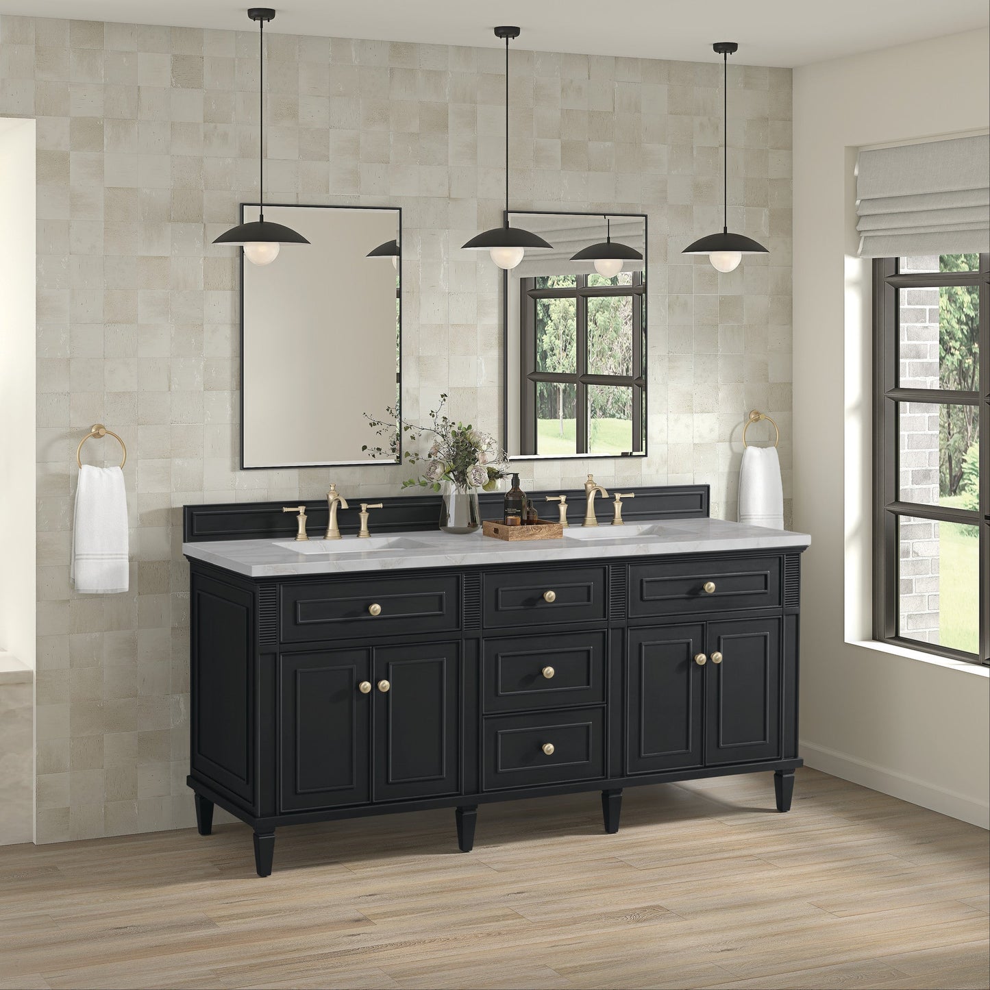James Martin 72" Lorelai Double Vanity