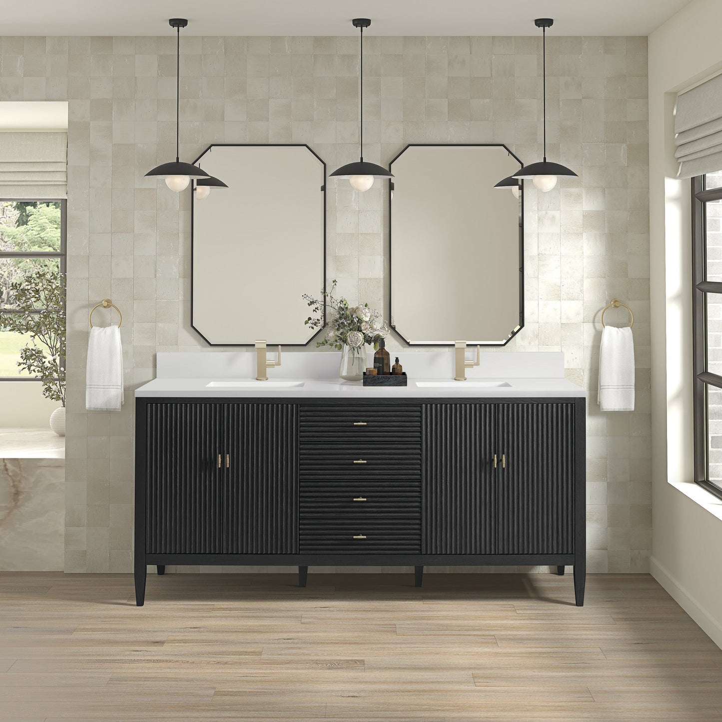 James Martin 72" Myrrin Double Vanity