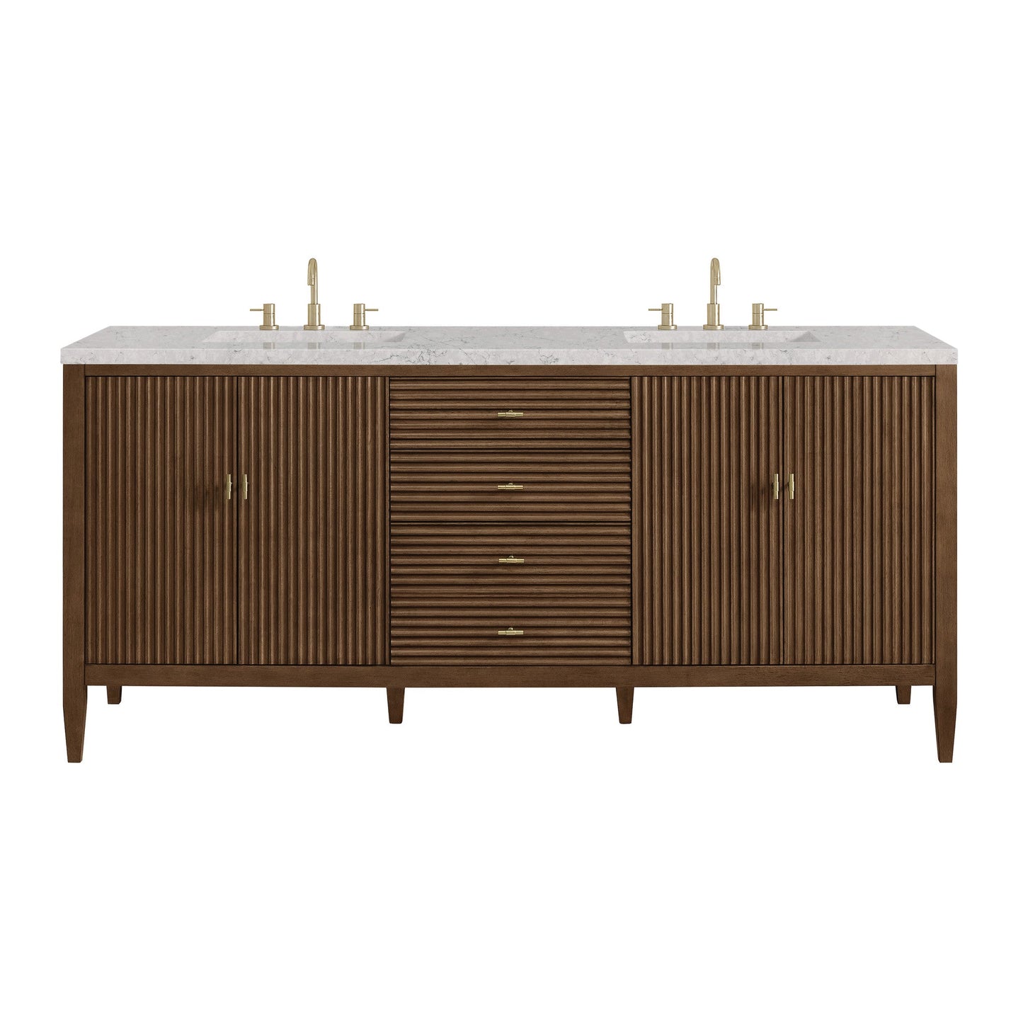 James Martin 72" Myrrin Double Vanity - Luxe Bathroom Vanities