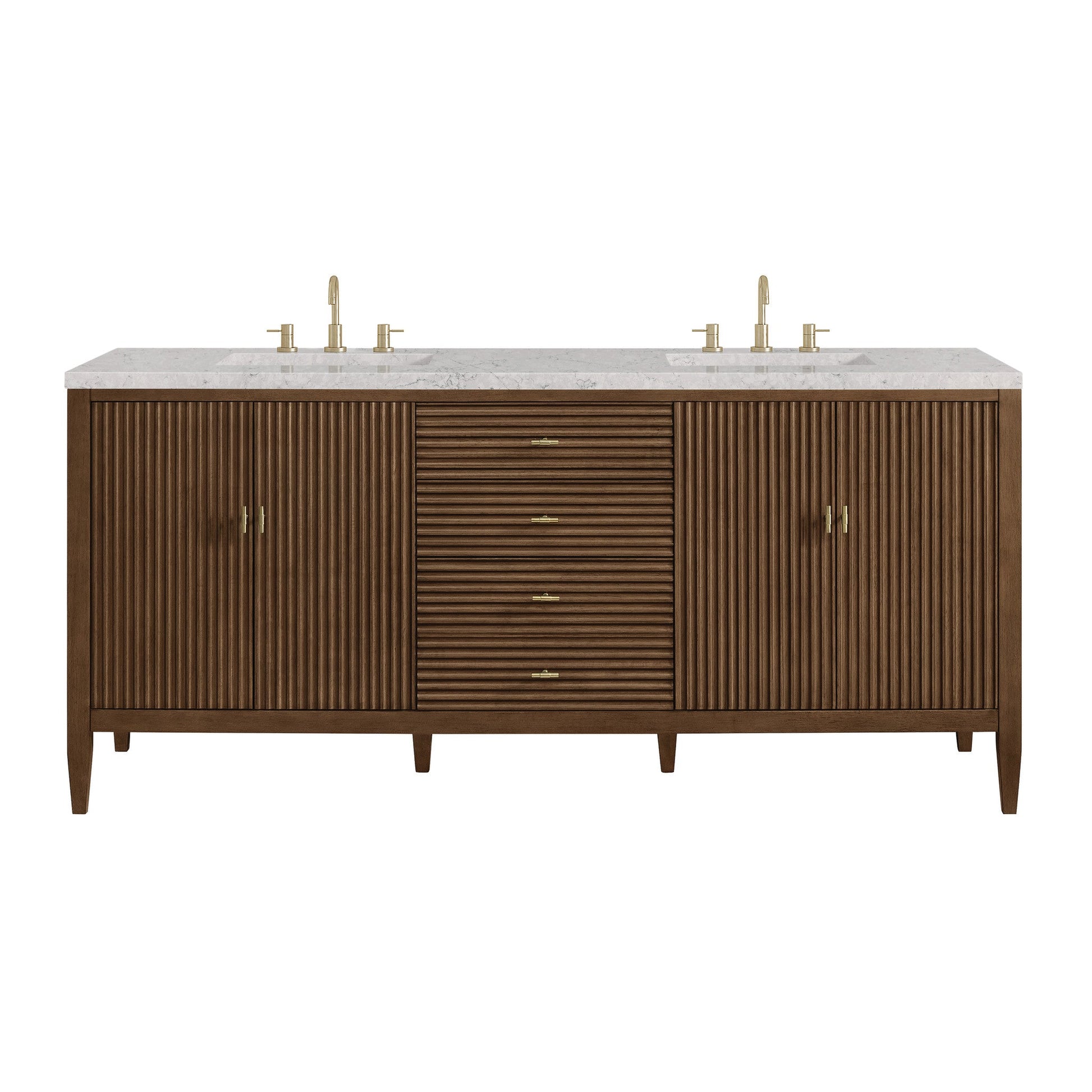 James Martin 72" Myrrin Double Vanity - Luxe Bathroom Vanities