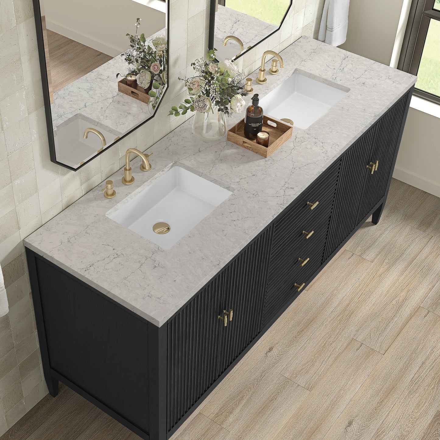 James Martin 72" Myrrin Double Vanity