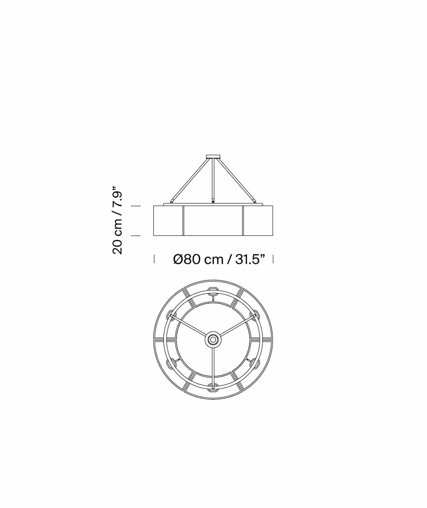 Sexta Pendant lamps