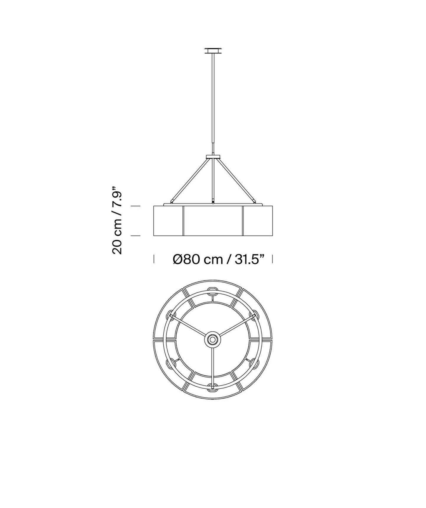 Sexta Pendant lamps