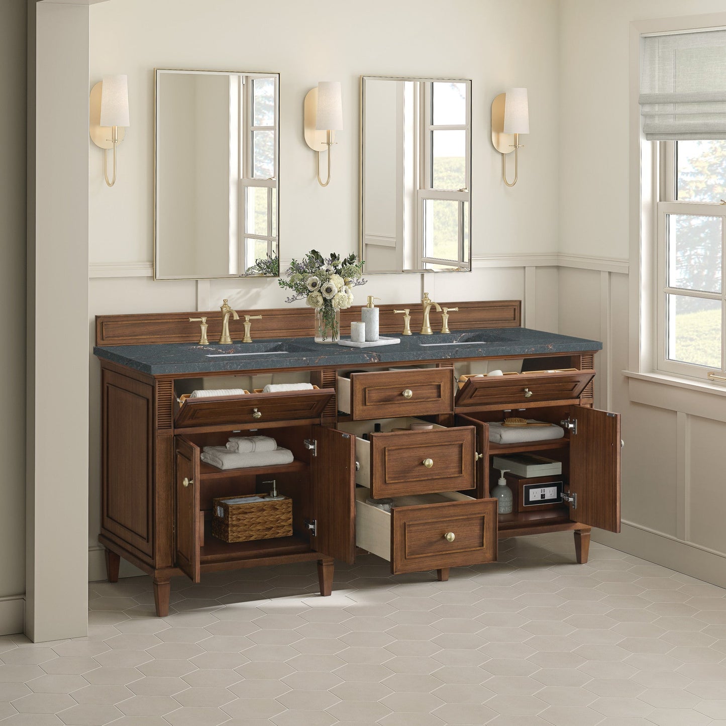 James Martin 72" Lorelai Double Vanity