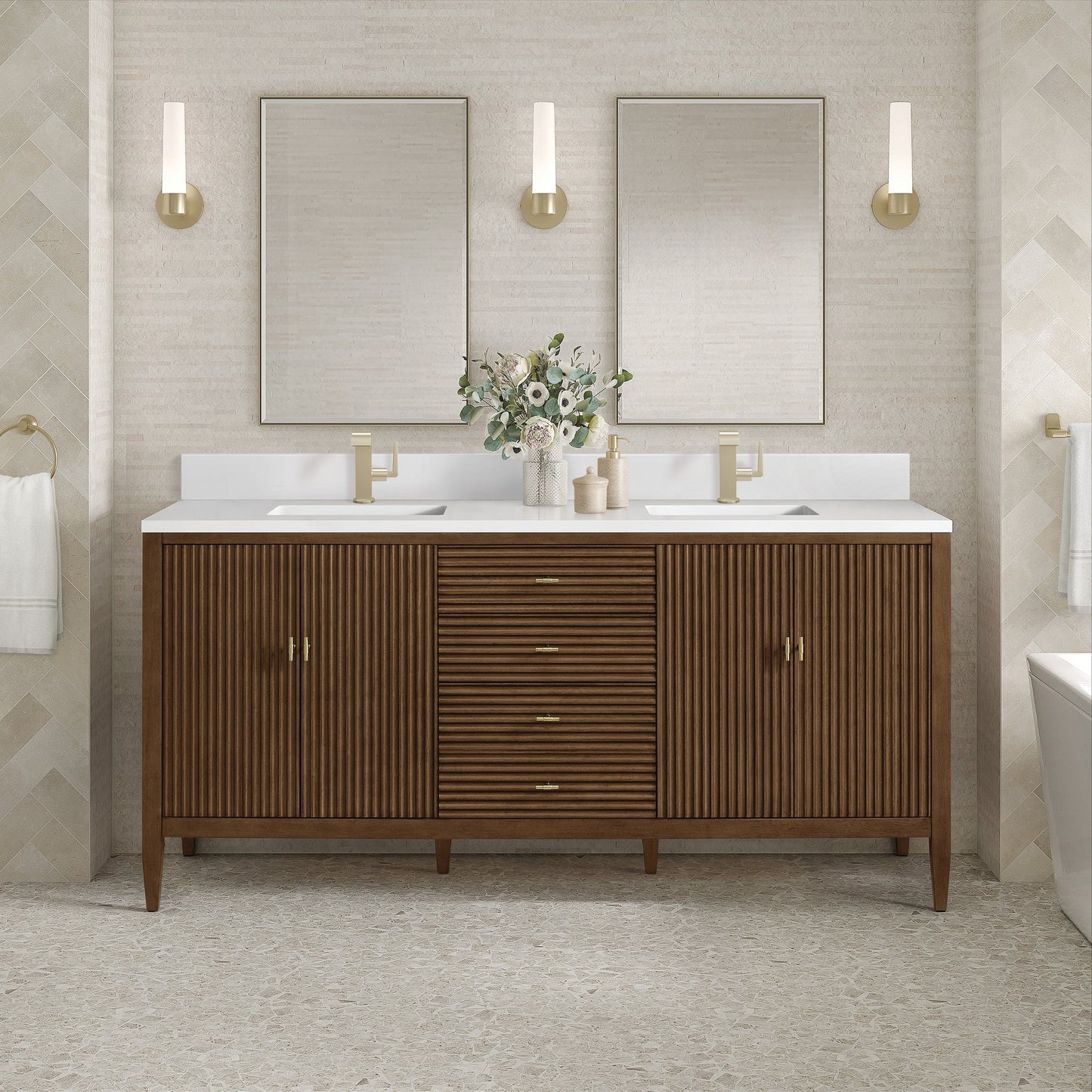 James Martin 72" Myrrin Double Vanity