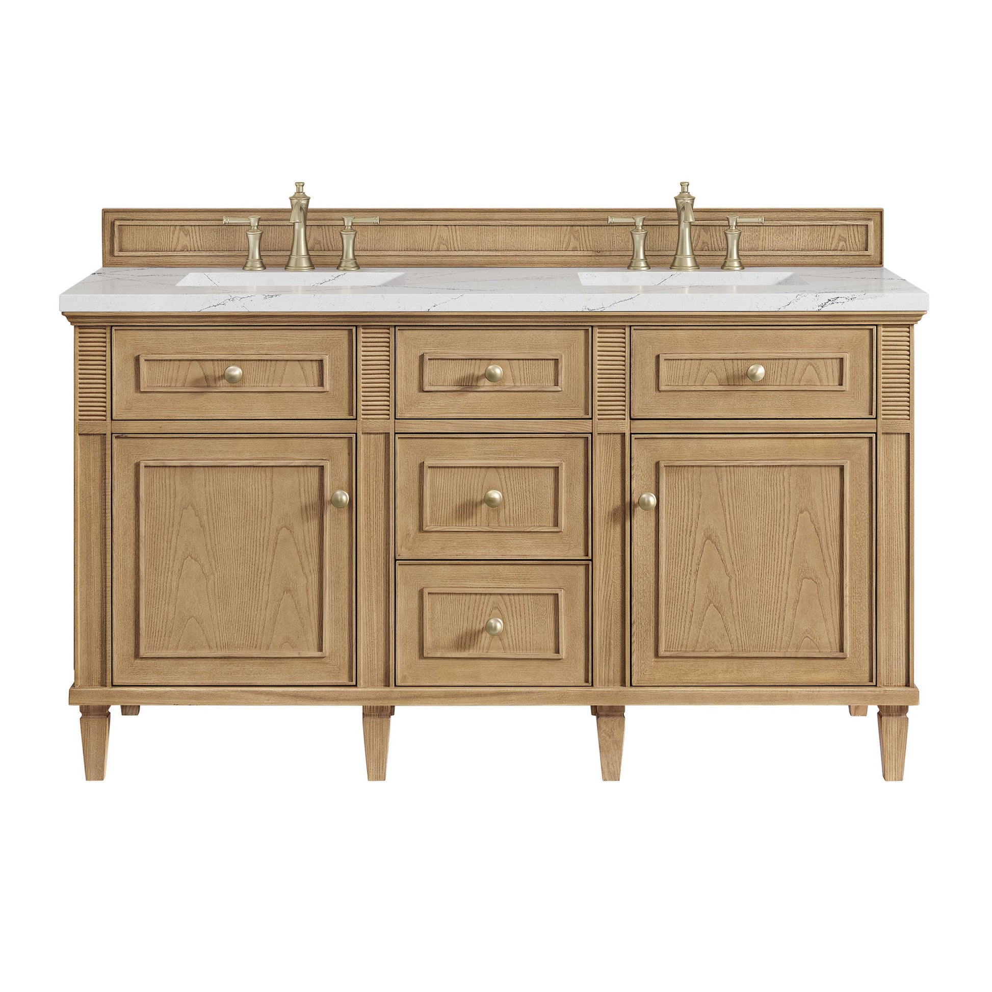 James Martin 60" Lorelai Double Vanity - Luxe Bathroom Vanities