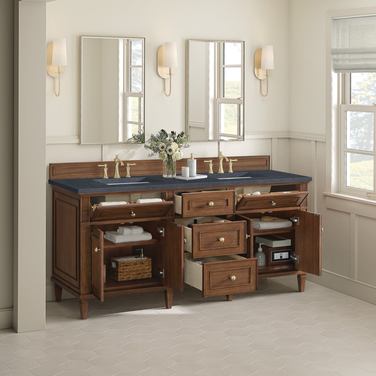 James Martin 72" Lorelai Double Vanity