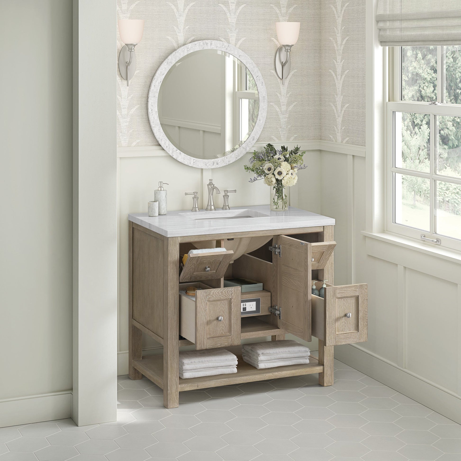 James Martin 36" Breckenridge Single Vanity - Luxe Bathroom Vanities